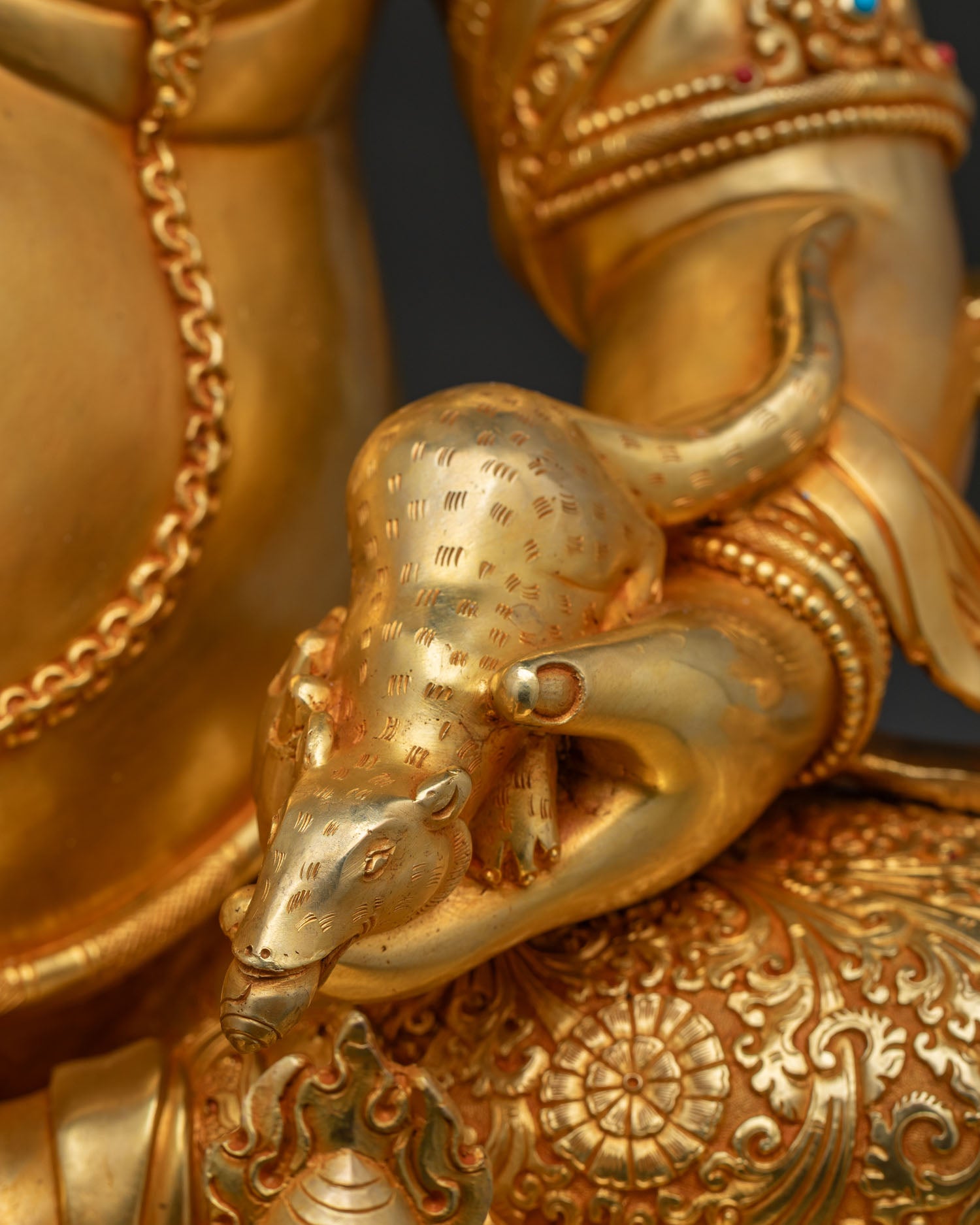Exclusive Dzambhala Statue - Divine Guardian of Wealth and Fortune