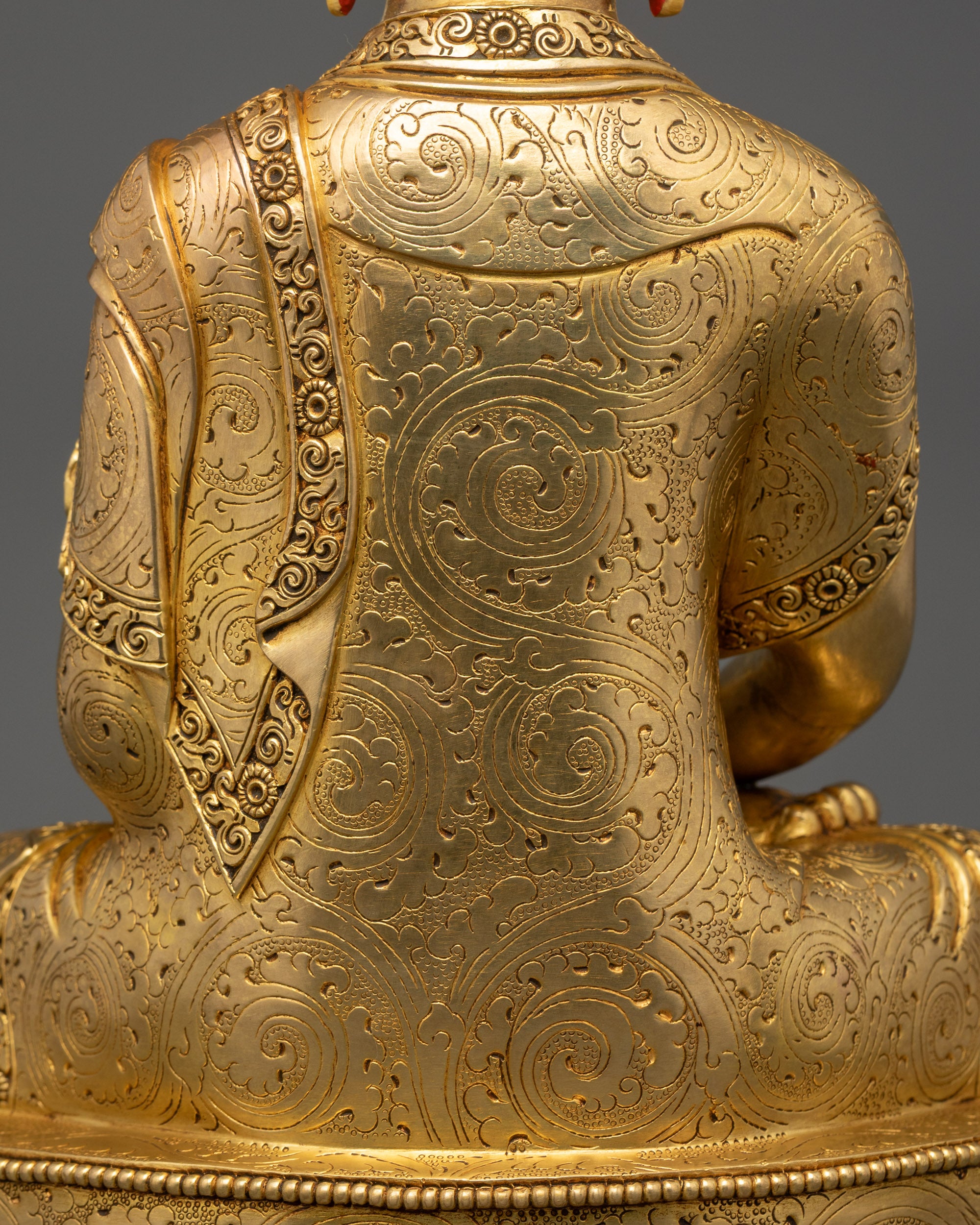 Meditating Amitabha Buddha Statue | Buddhist Artwork from Nepal