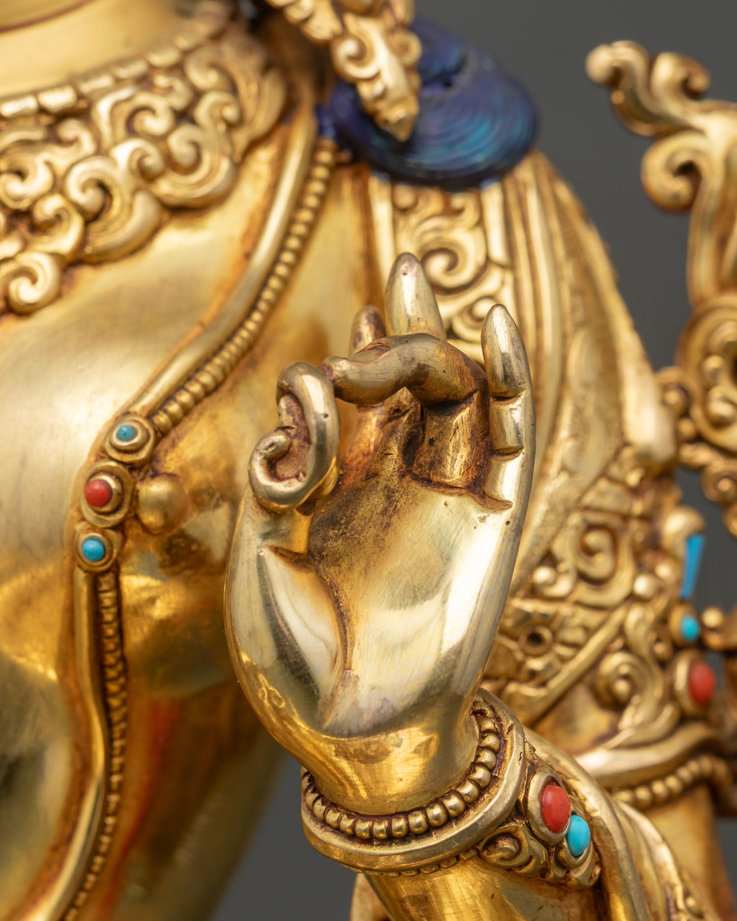 Female Buddha Green Tara Statue | Handcrafted in Nepal