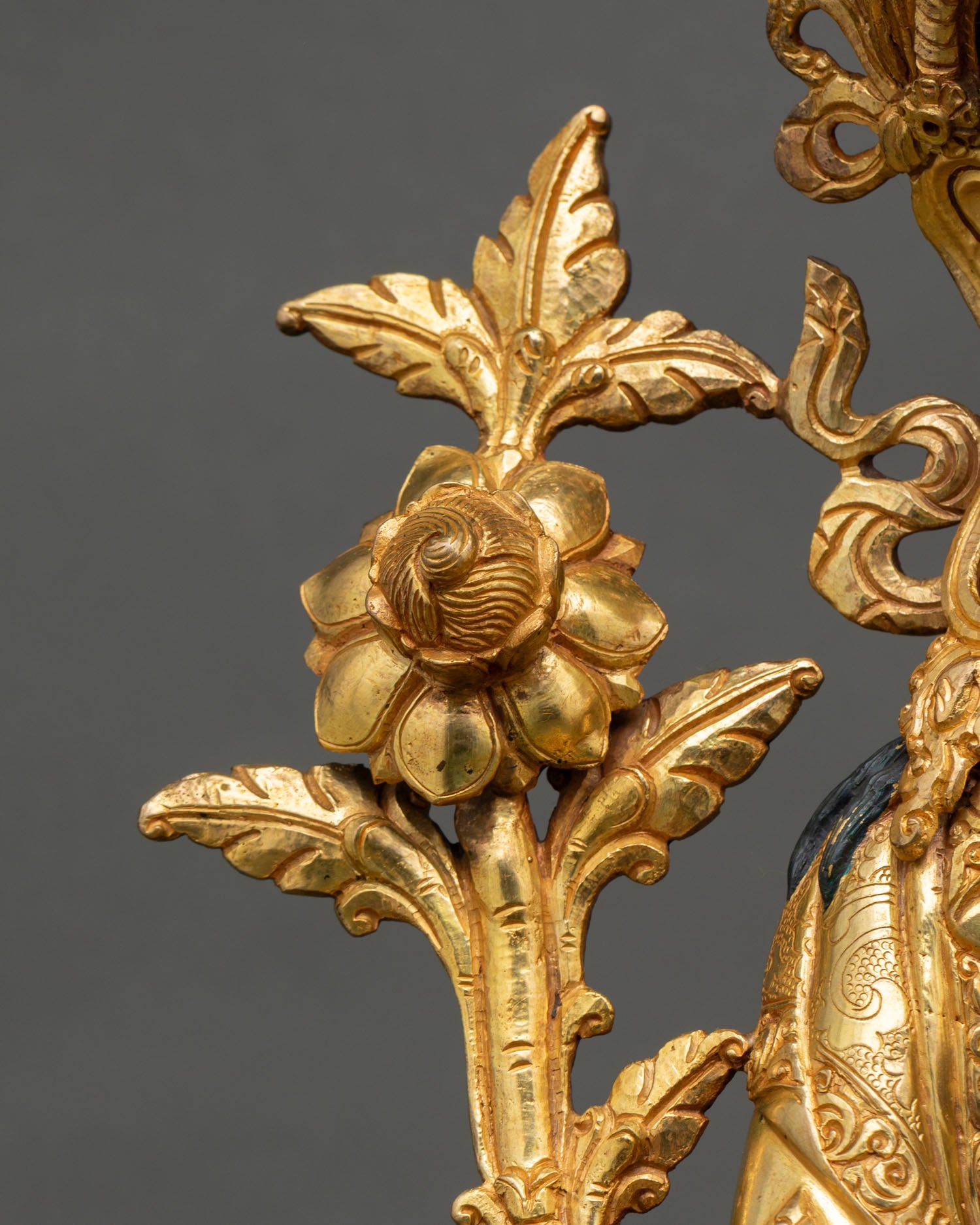 Green Tara Statue | Authentic Buddhist Artwork from Nepal