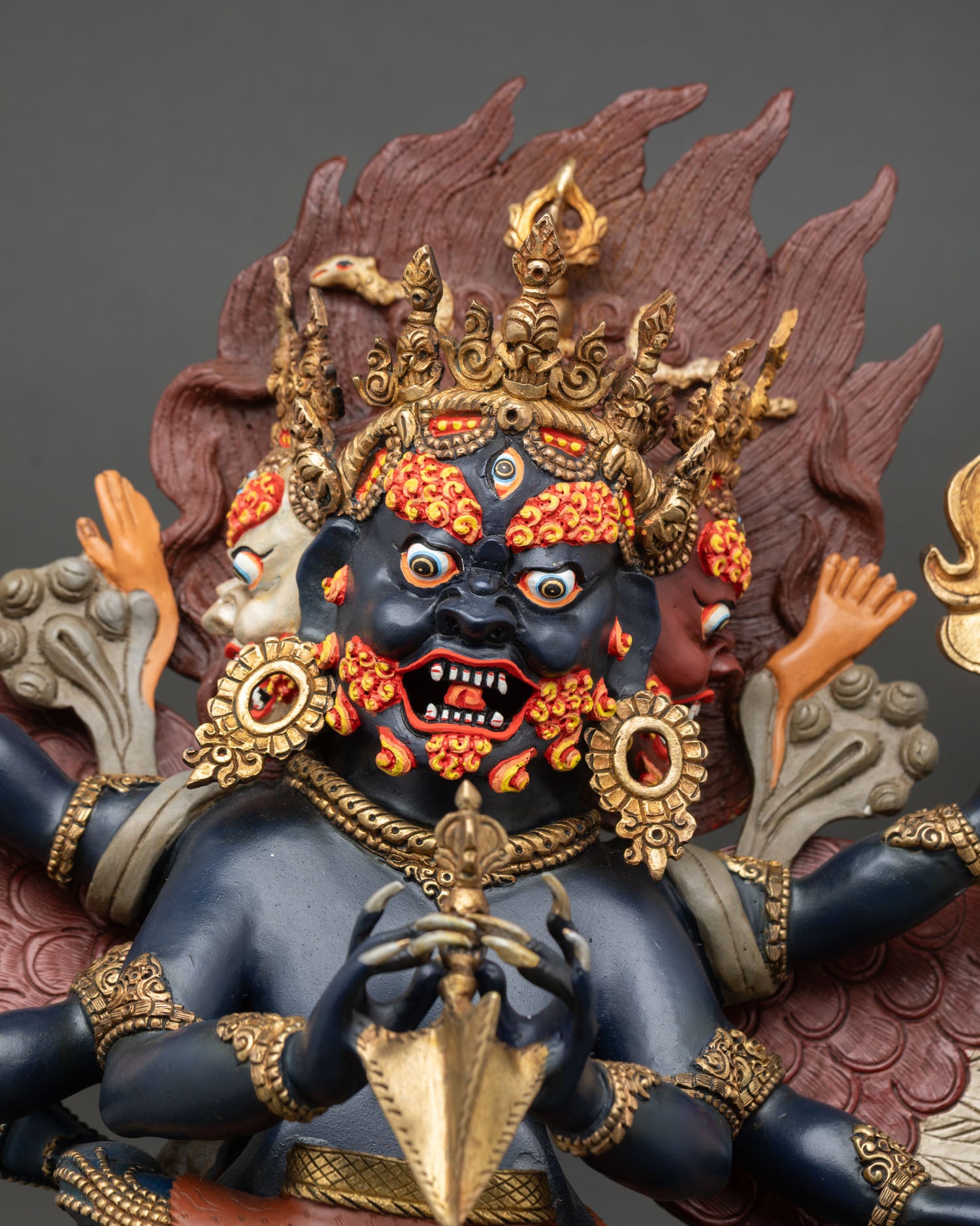 Powerful Vajrakilaya Statue | Wrathful Tantric Protector