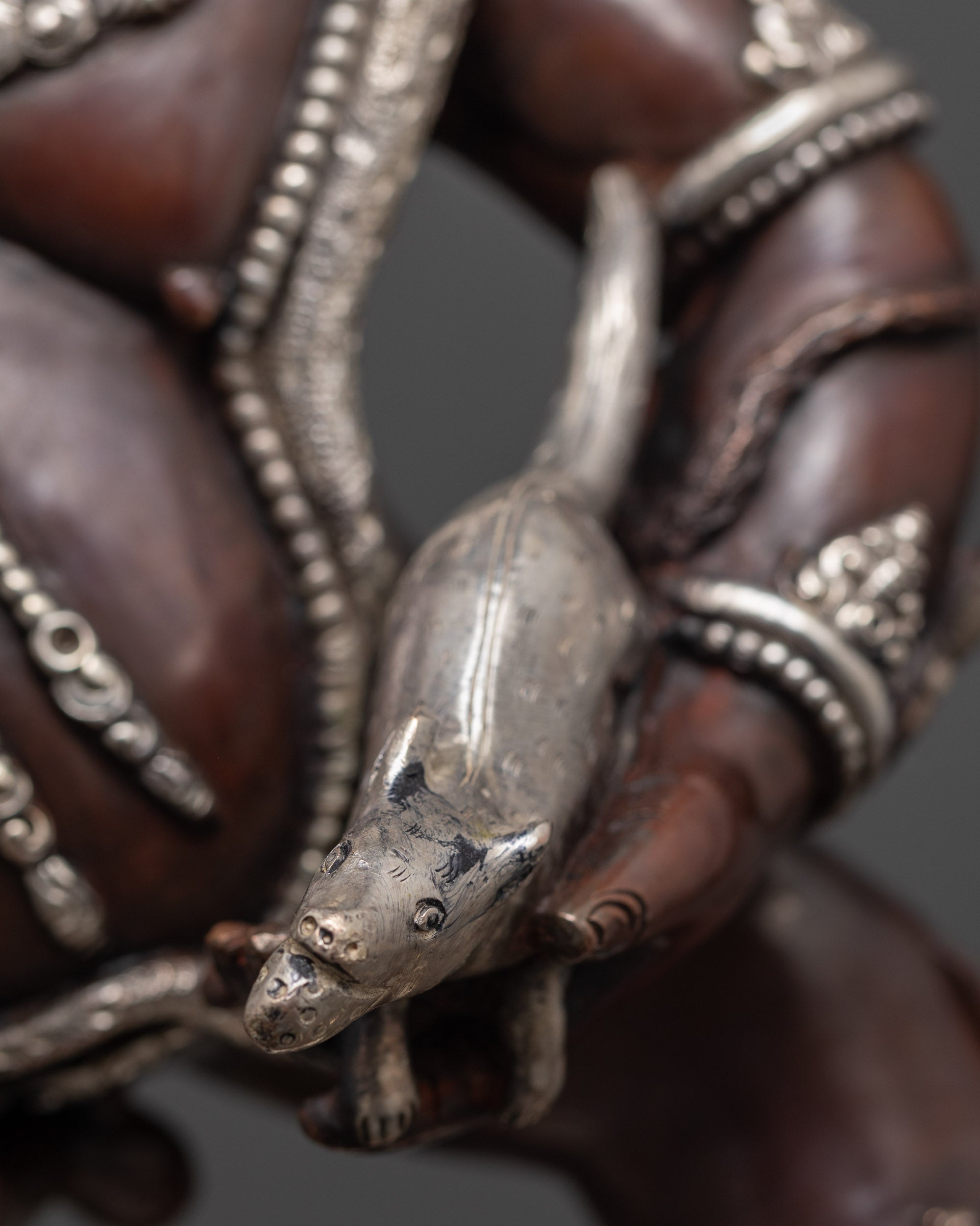 Black Dzambhala Statue