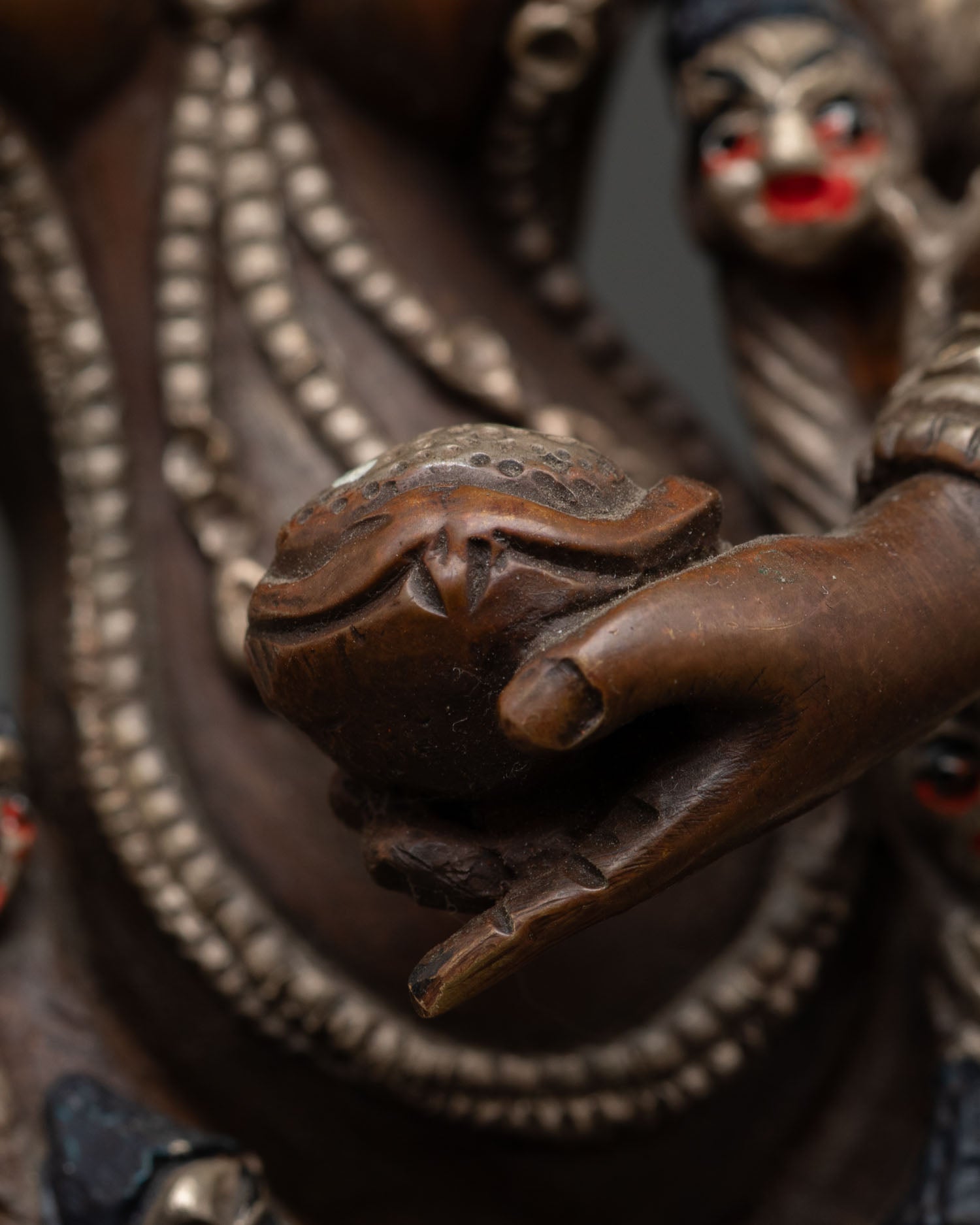 Simha Mukha Statue | Lion-Faced Dakini Sculpture