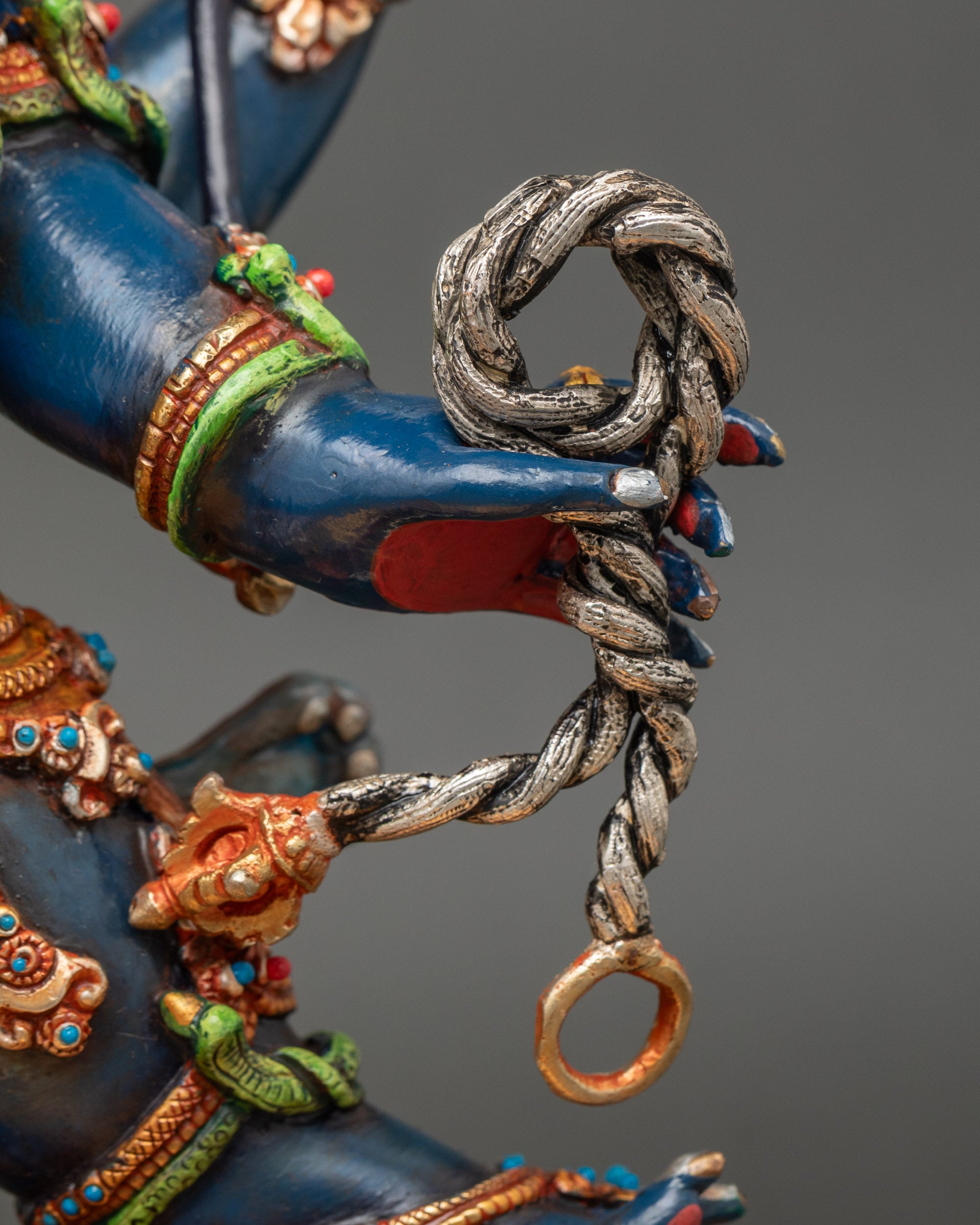 Six-Armed Mahakala Copper Statue | Dharma Protector Sculpture