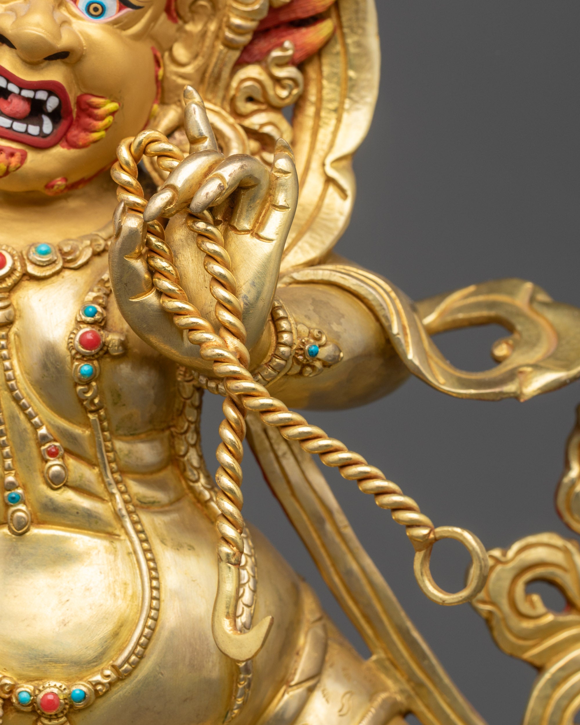 Vajrapani Statue from Nepal | Powerful Buddhist Spiritual Sculpture