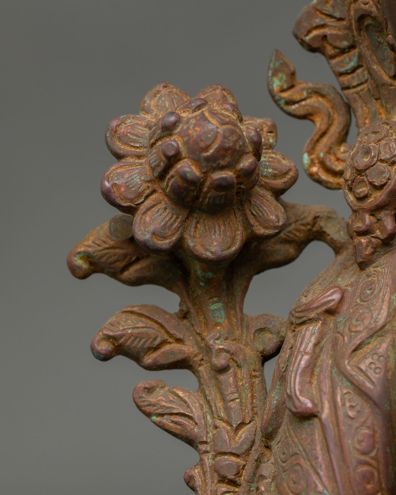 Handmade Green Tara Statue | The Compassionate Mother Tara