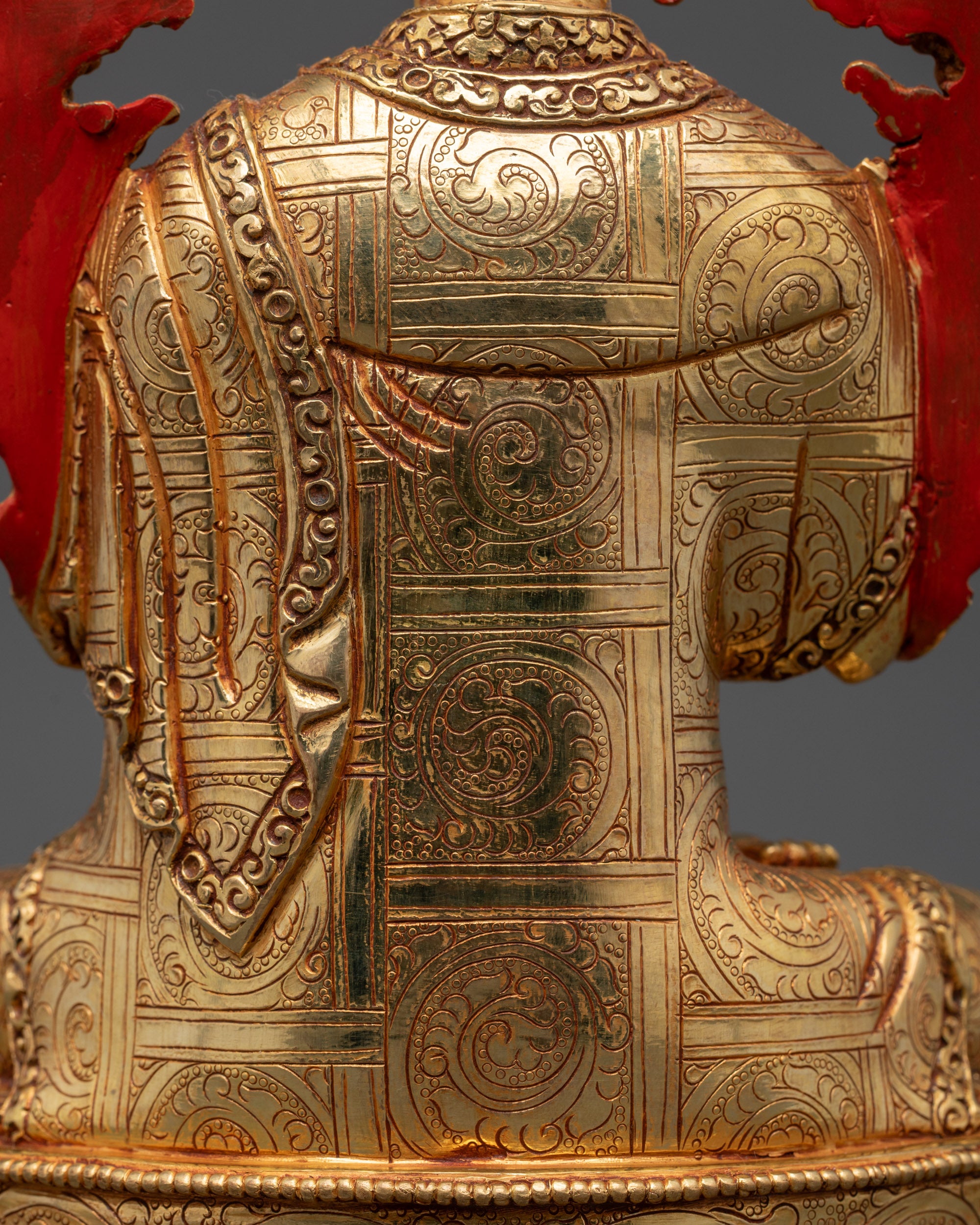 Tsong Khapa Statue Set | Tibetan Buddhist Teacher with Two Disciples