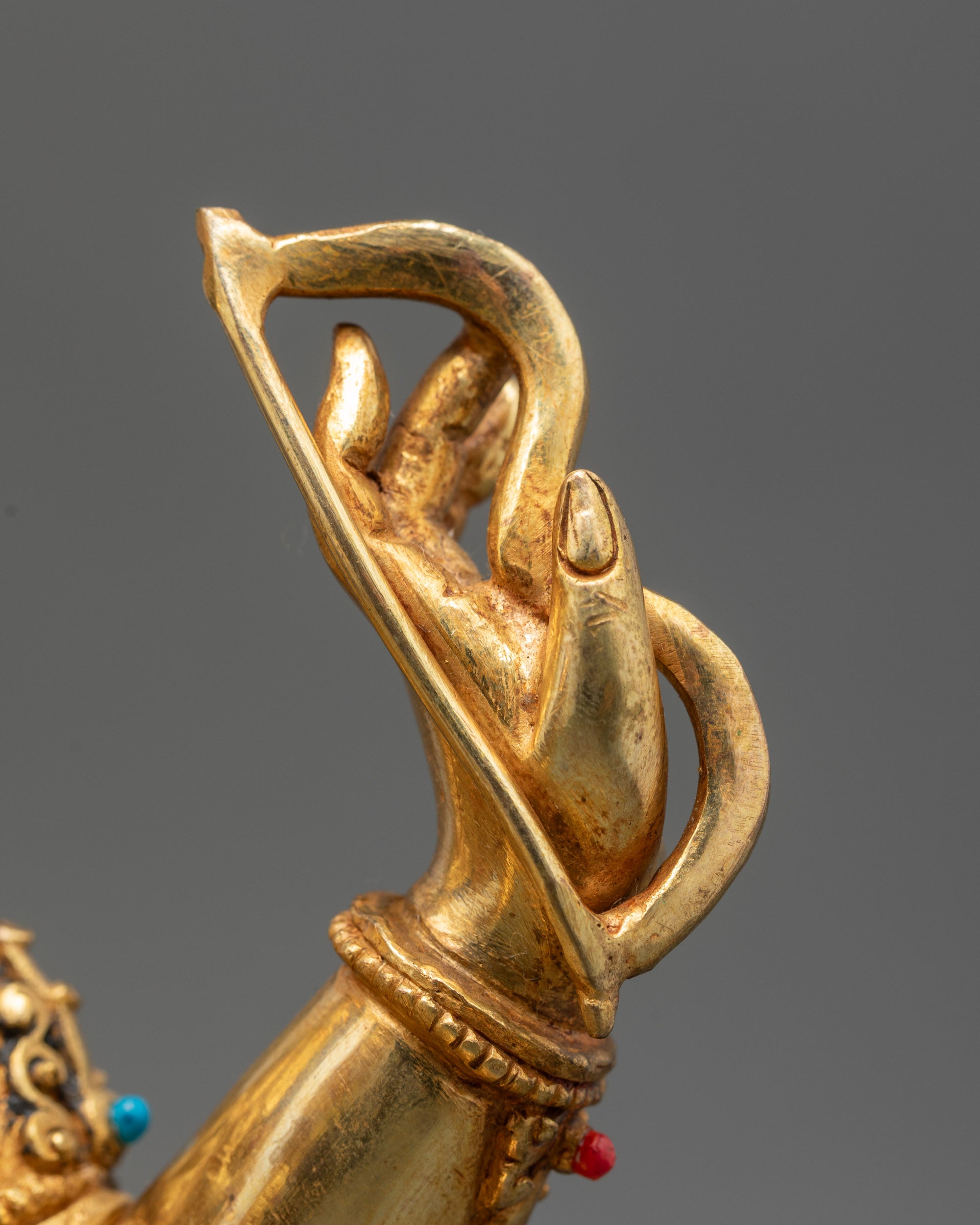 Manjushri Statue | Handmade Nepalese Buddhist Sculpture