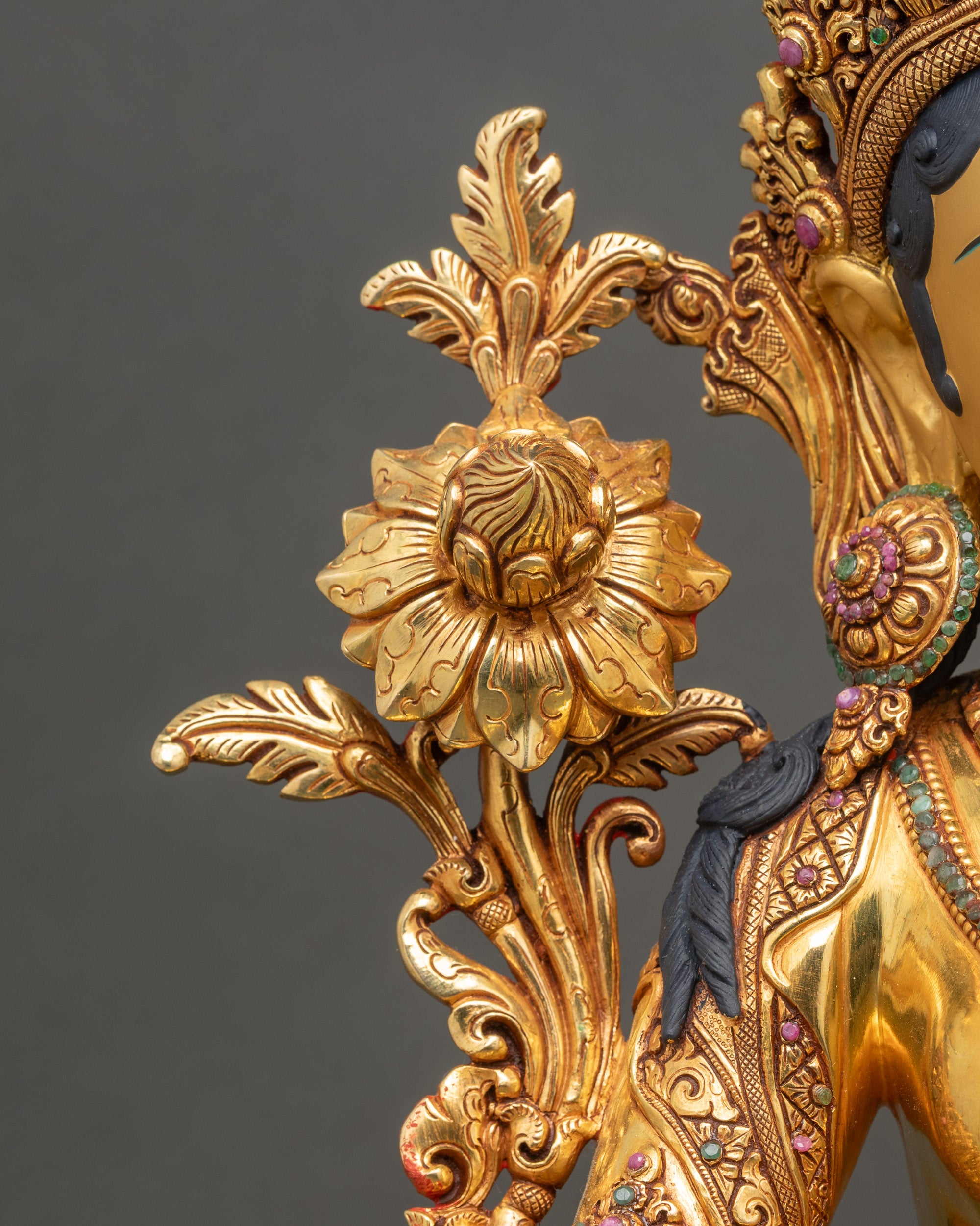 Bodhisattva Set Statue | Handcrafted Tibetan Sculpture Collection