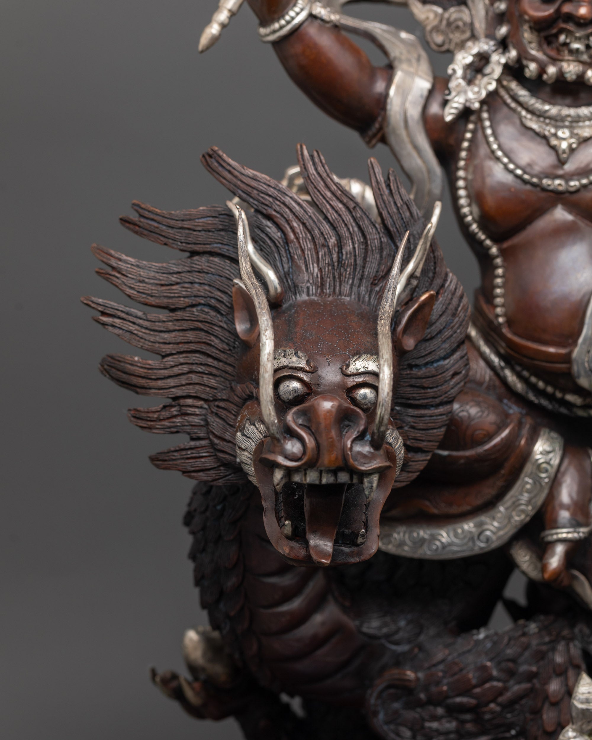 White Dzambhala Statue