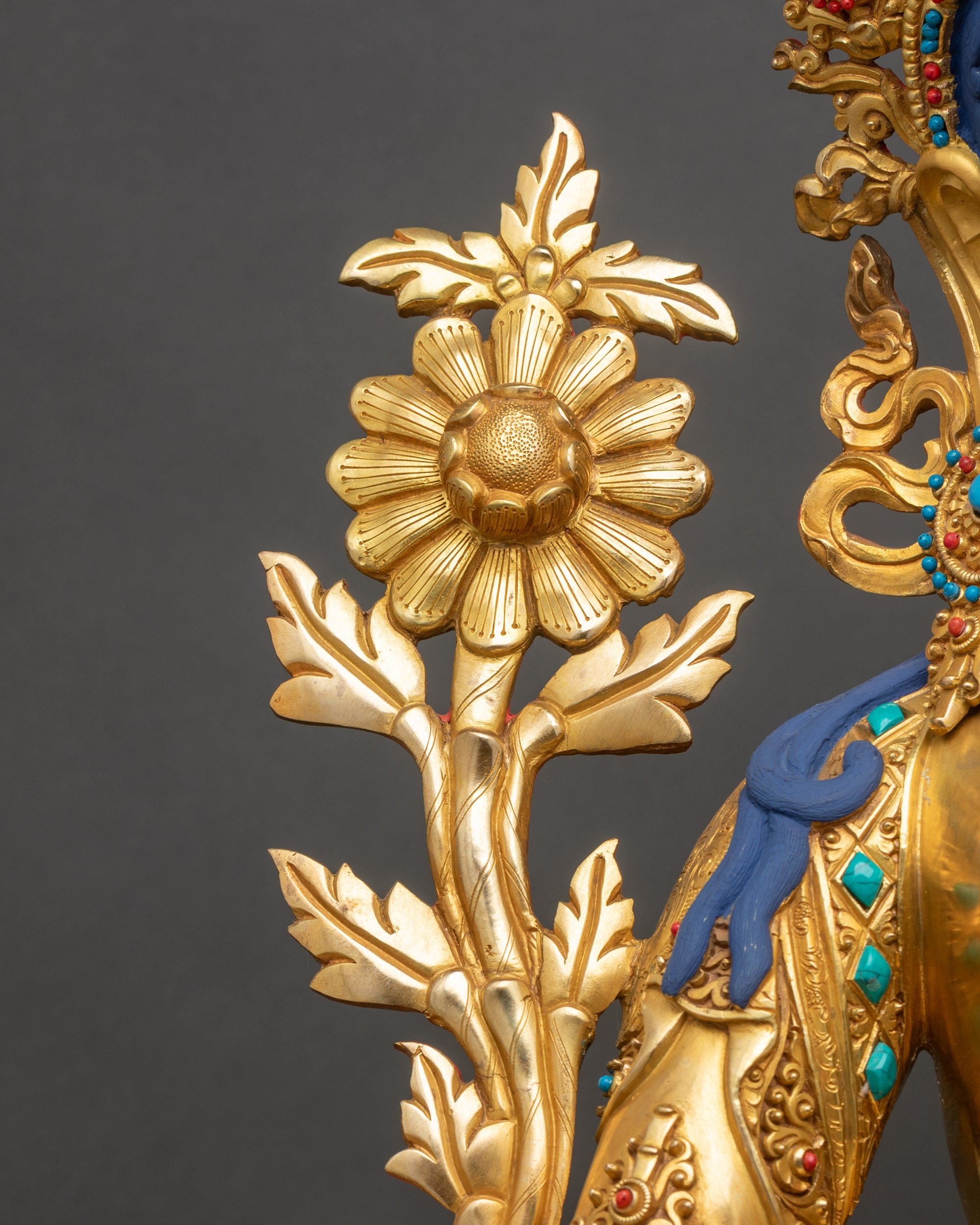 White Tara Statue from Nepal | Healing Buddhist Art