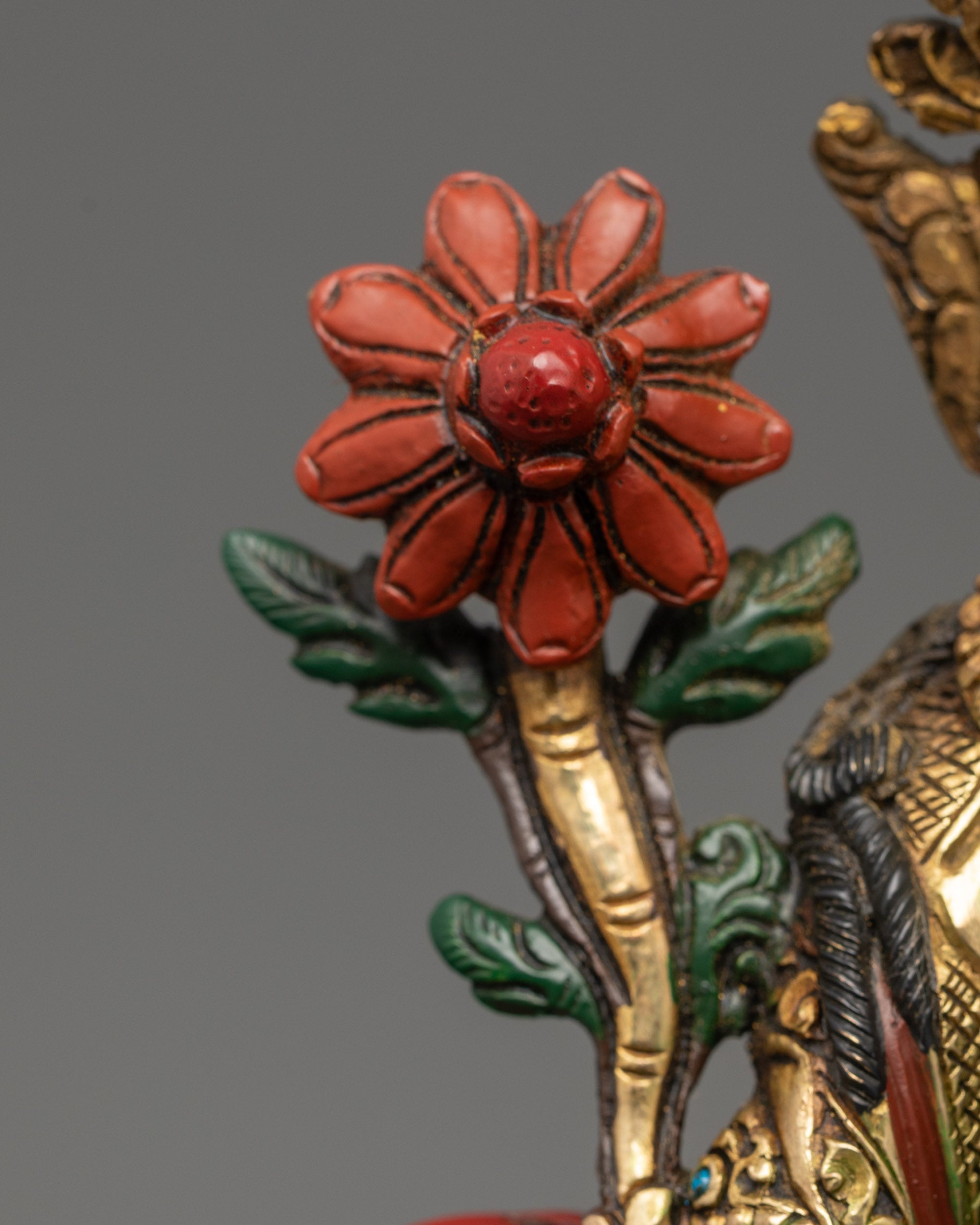 Green Colored Green Tara Goddess Statue for Sale