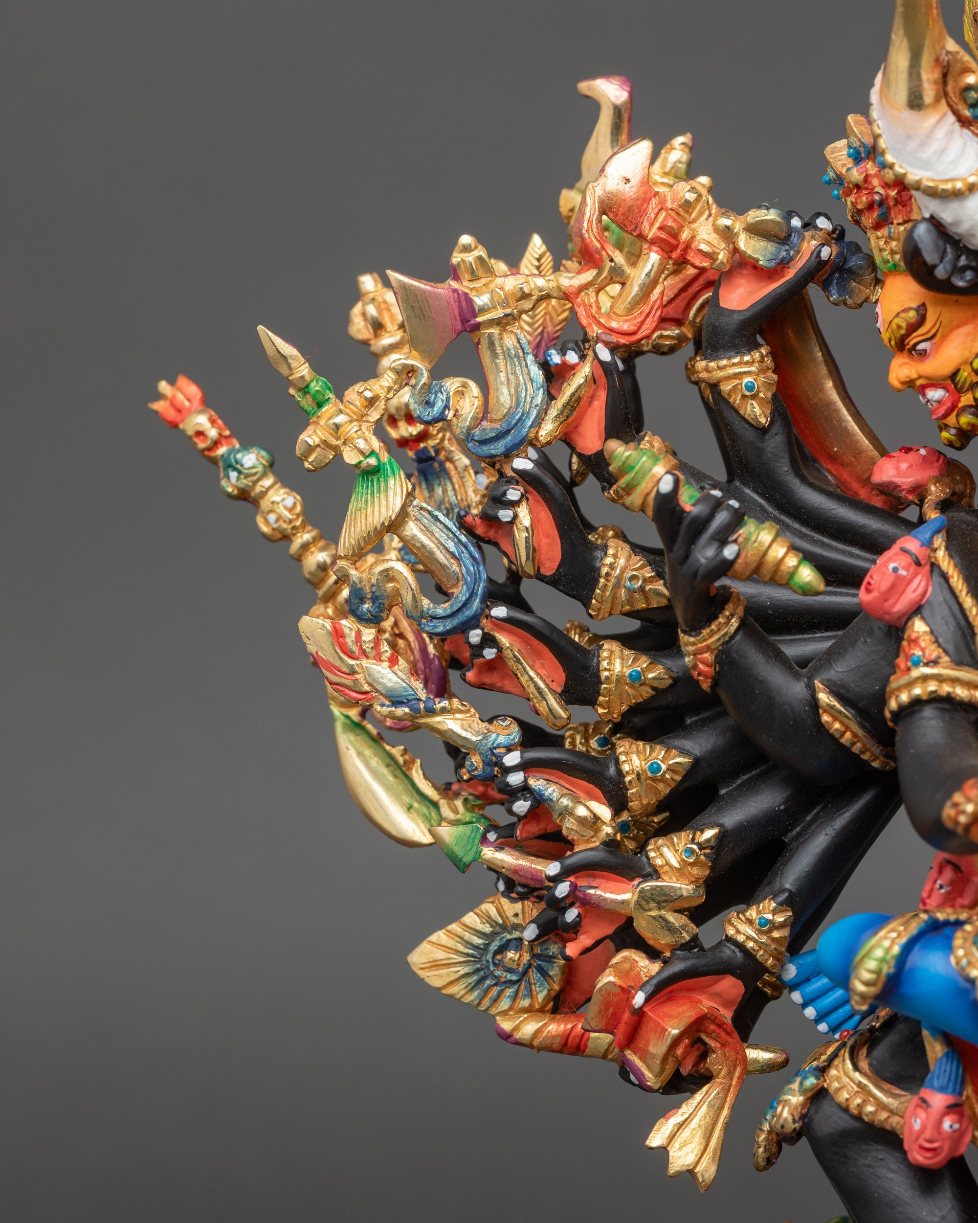 Sacred Yamantaka Statue | Wrathful Manifestation of Manjushri