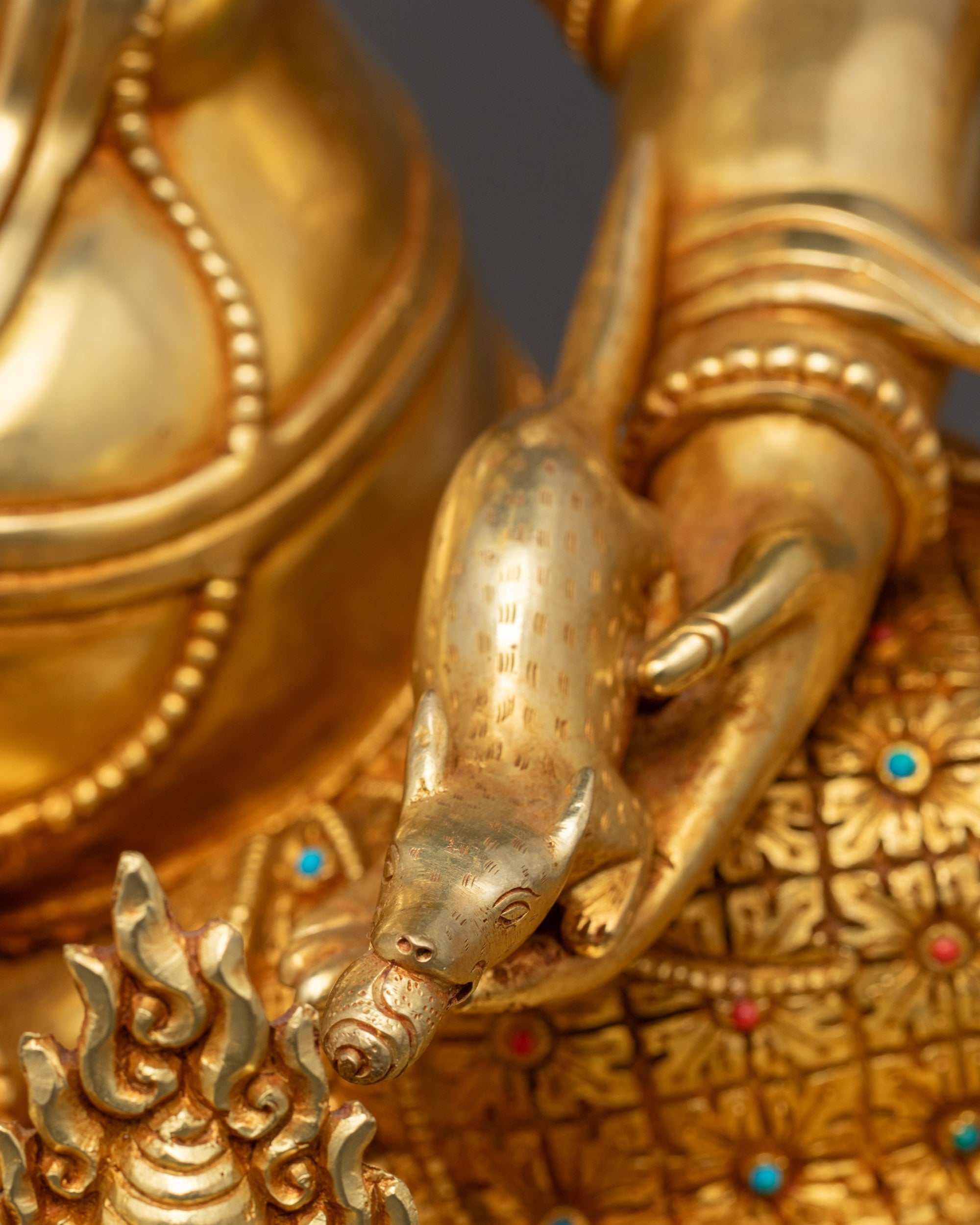 Handcrafted Premium Dzambhala Statue | Prosperity and Fortune Sculpture