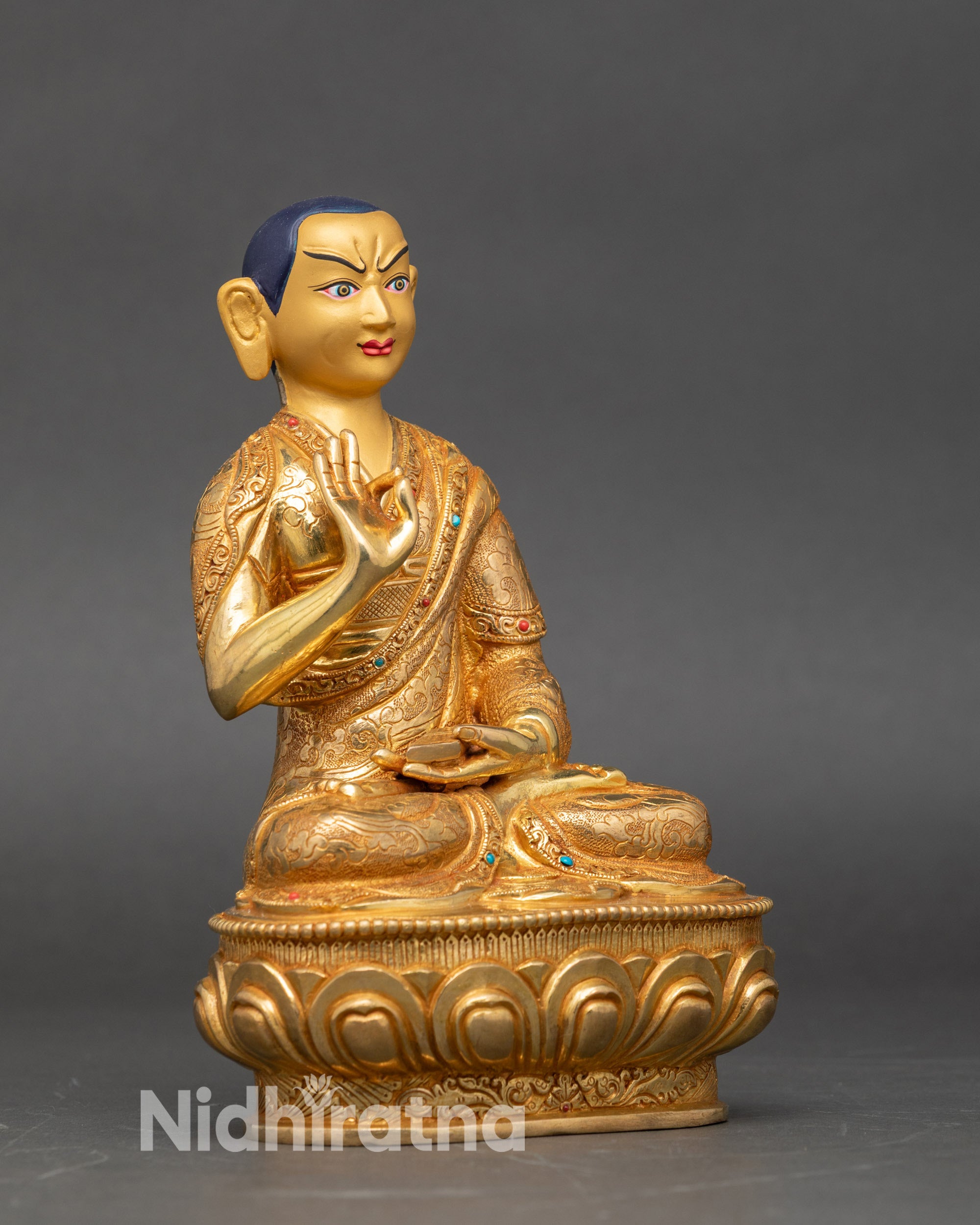 Tsongkhapa Worship Set | Traditional Nepalese Buddhist Craftsmanship