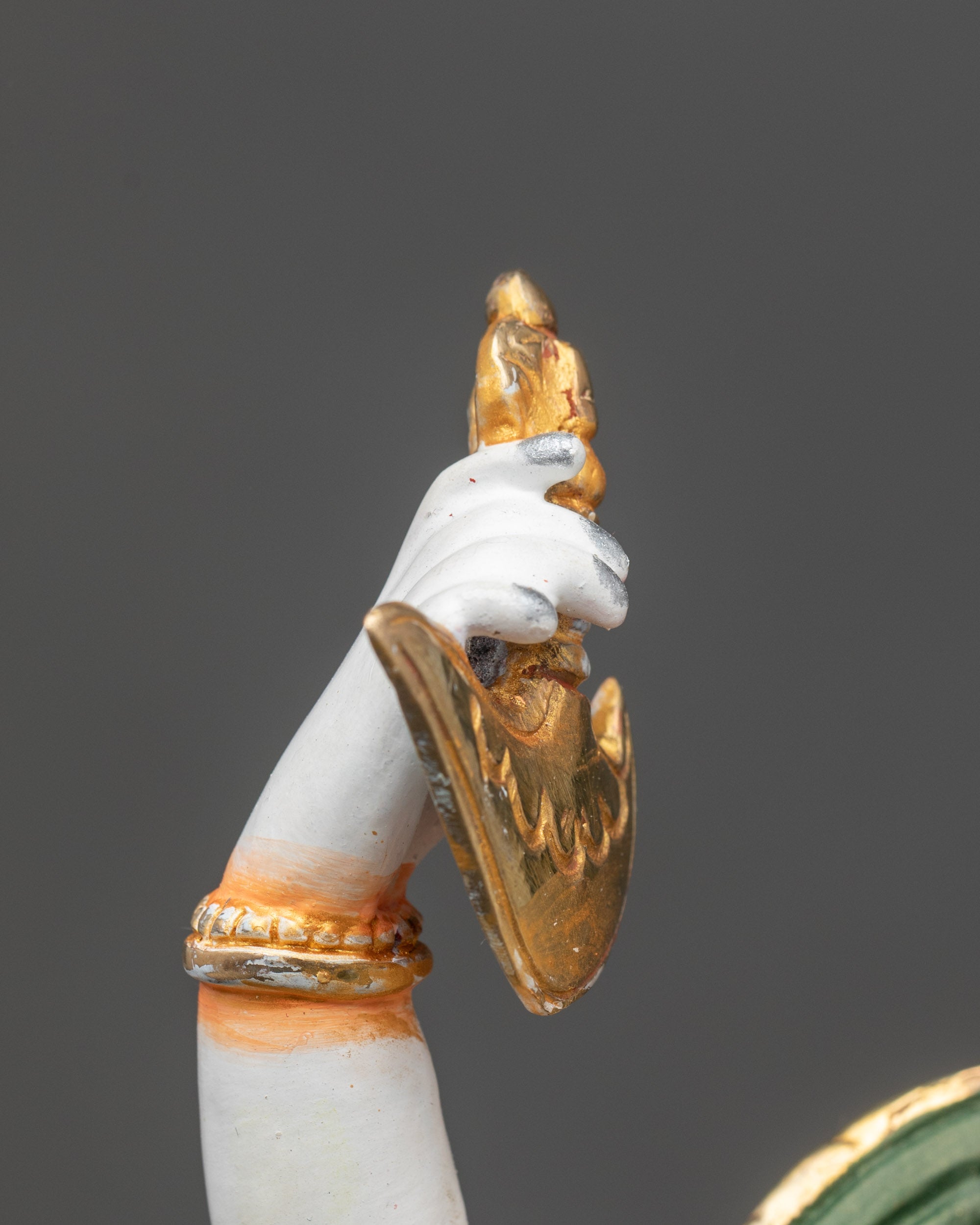 Yeshe Tsogyal Altar Statue | Handcrafted Nepalese Buddhist Artwork