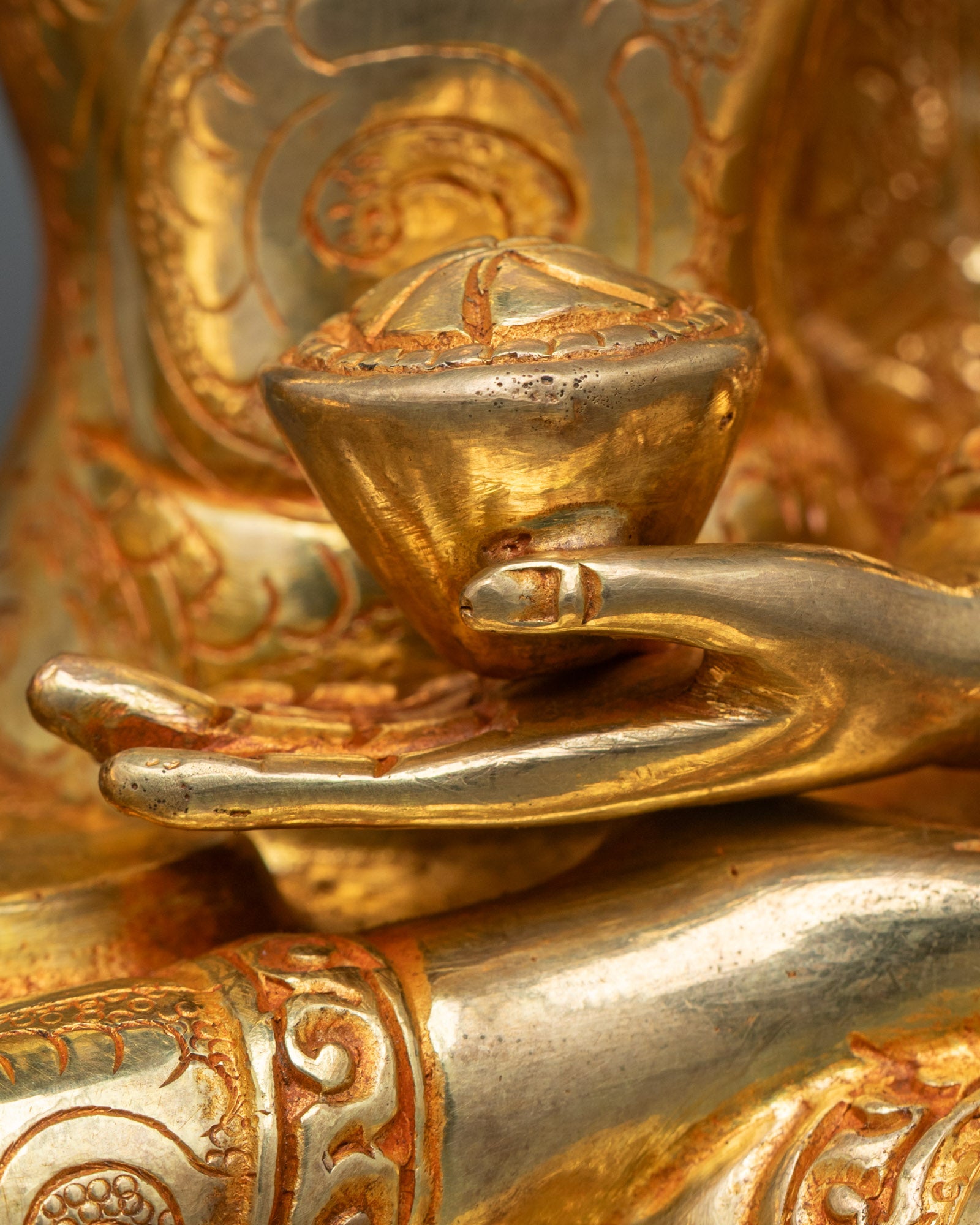 Buddha Shakyamuni Statue | Handcrafted Nepalese Sculpture