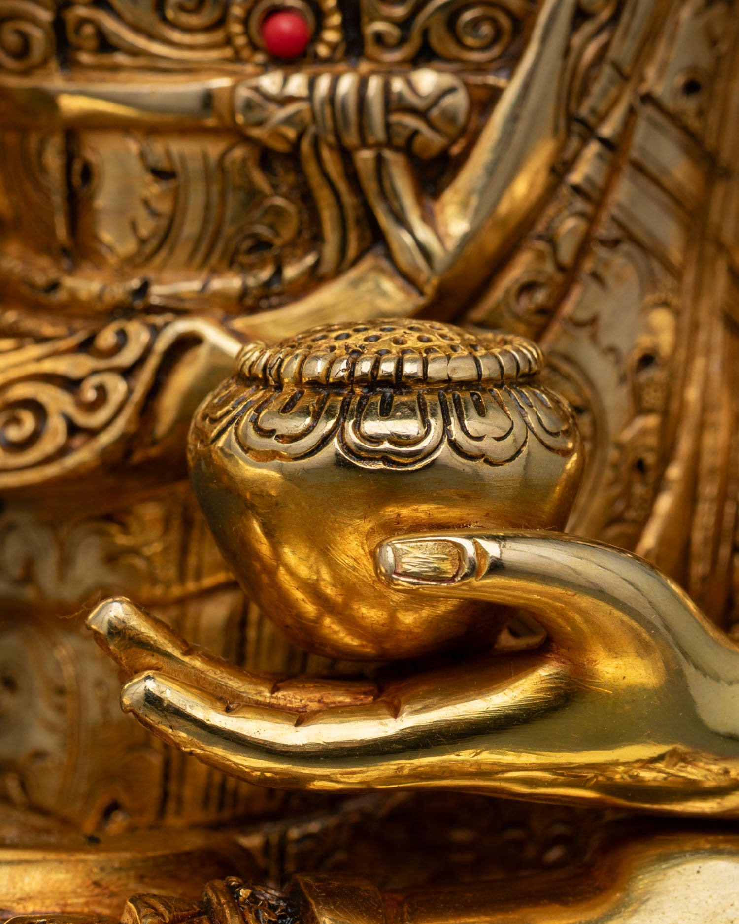 Trio Buddha Set | Handmade Spiritual Statue from Nepal