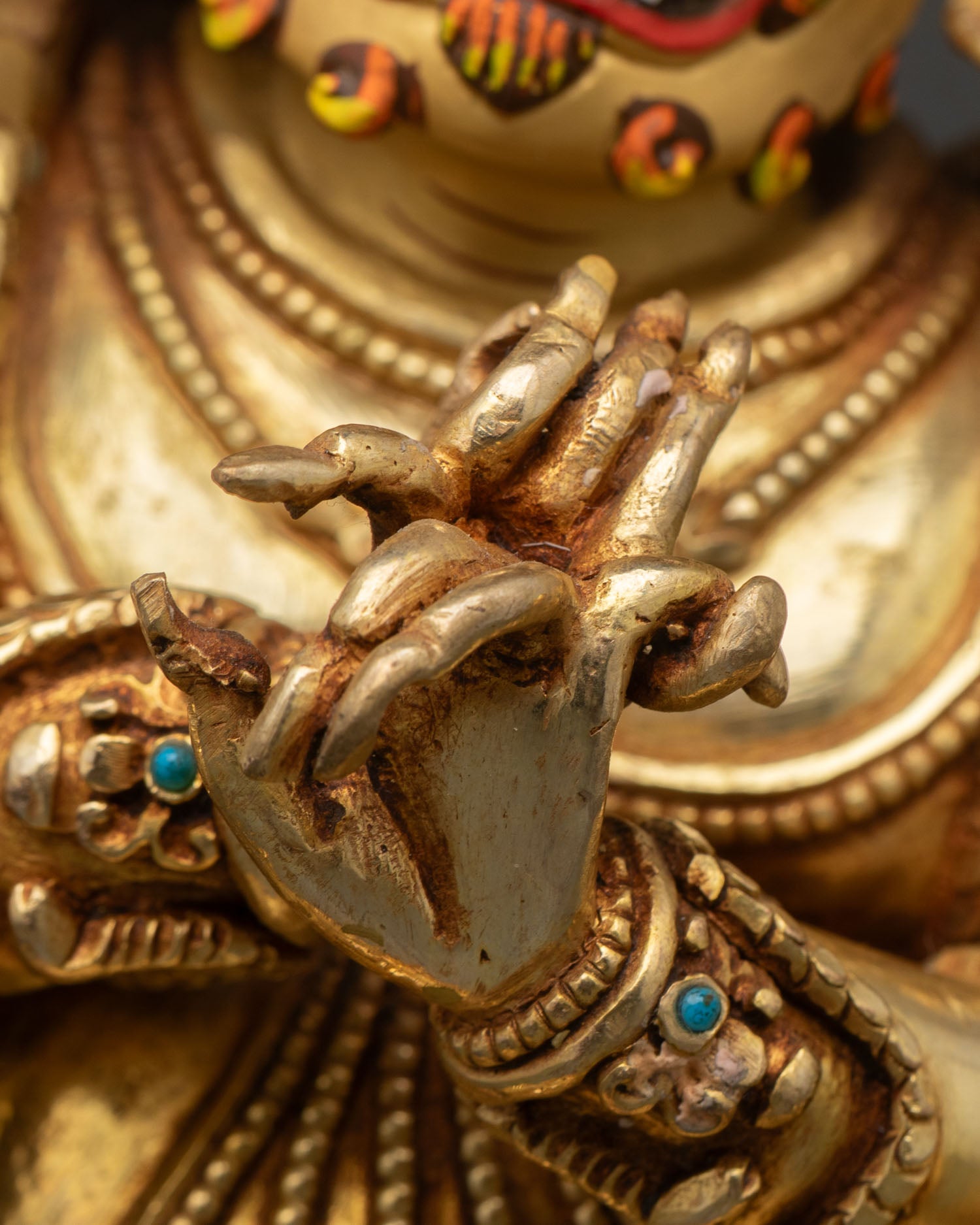 Four-Armed Vajrapani Statue | Symbol of Power & Protection