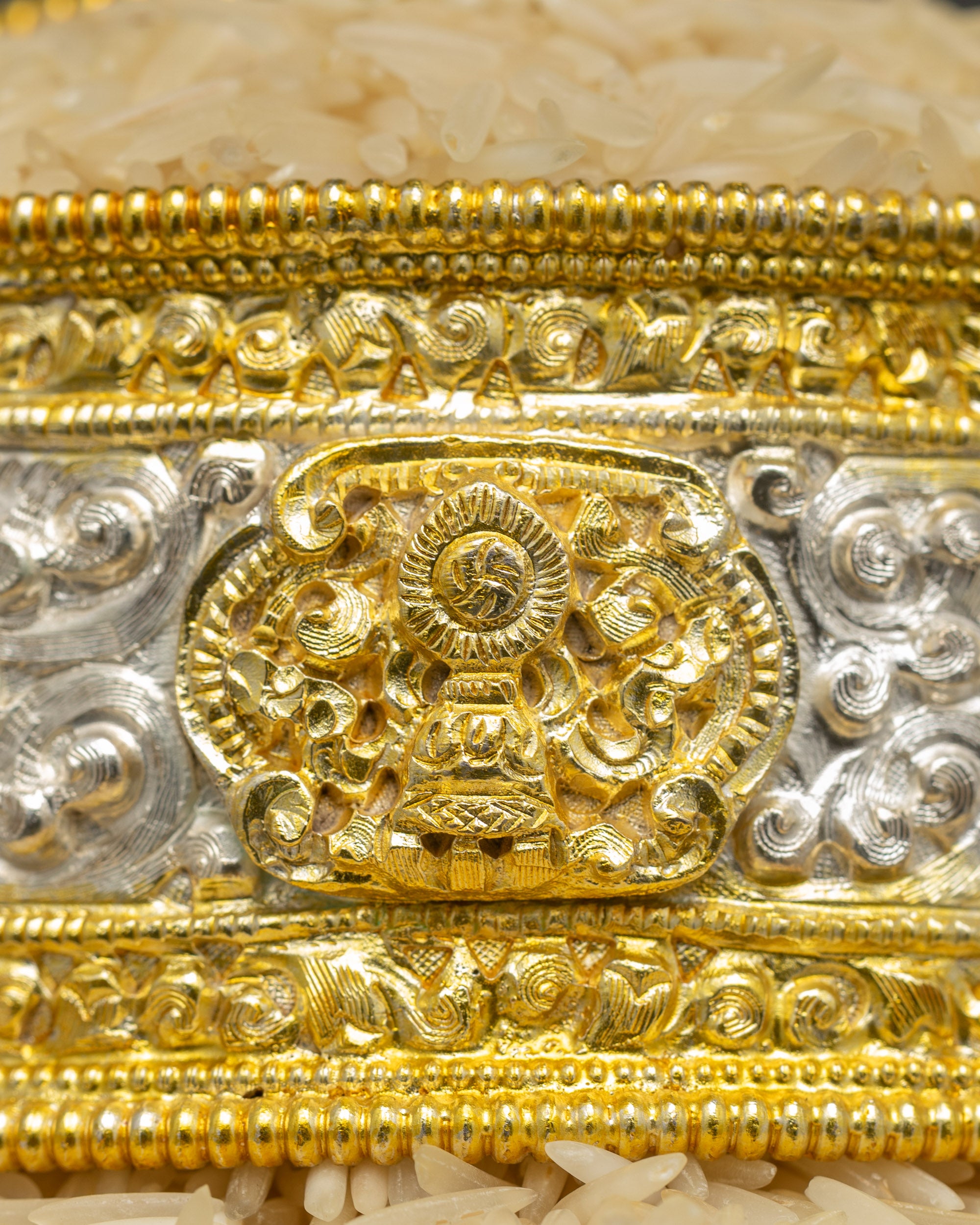 Buddhist Mandala Offering Set for Spiritual Space