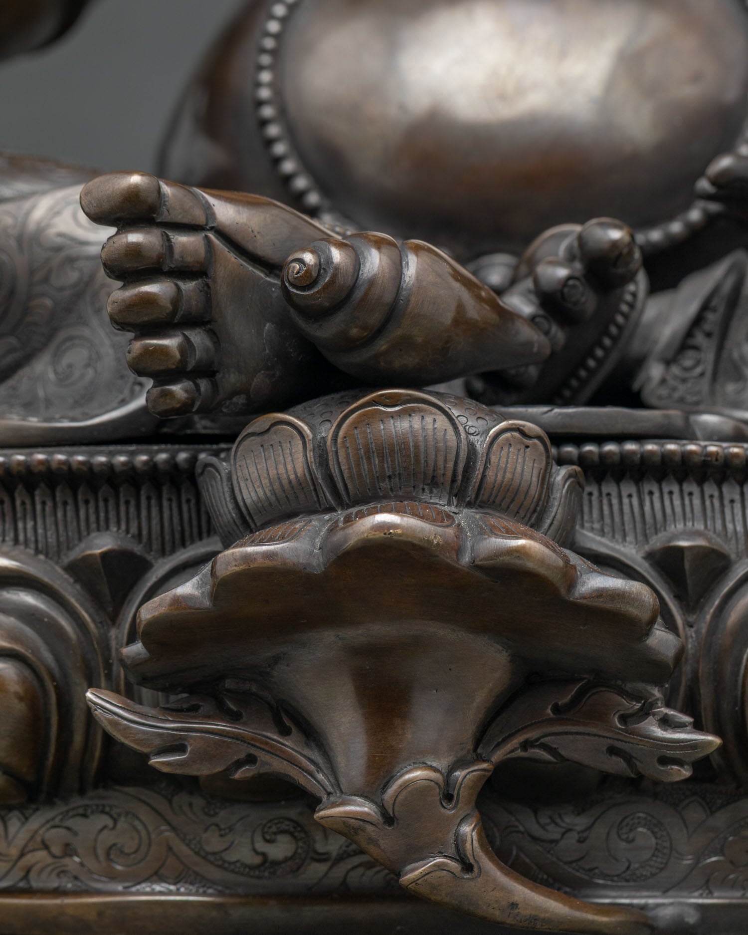 Dzambhala Statue - Buddhist Wealth God Sacred Art