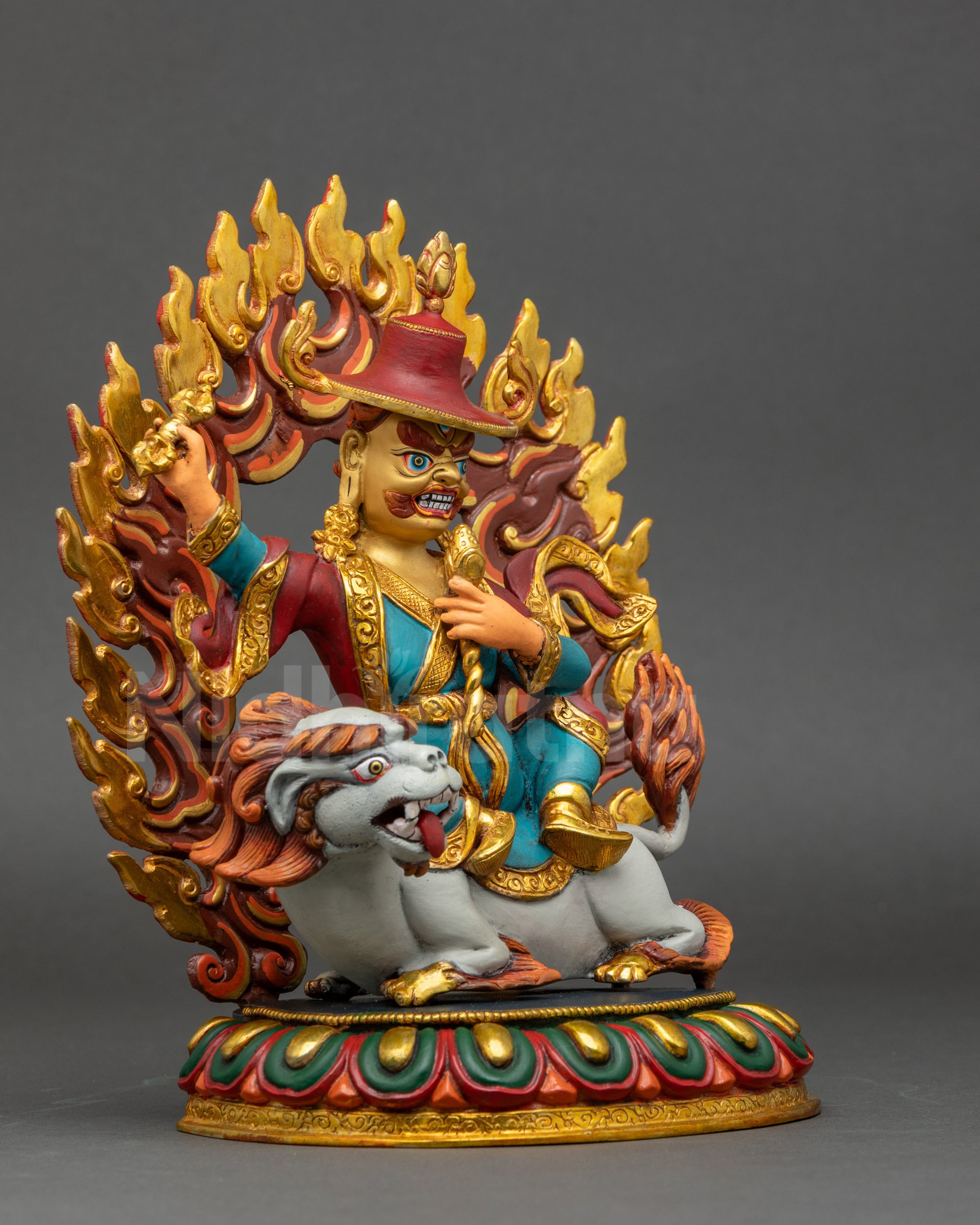 Powerful Vajrayana Buddhist Statue Set for Protection
