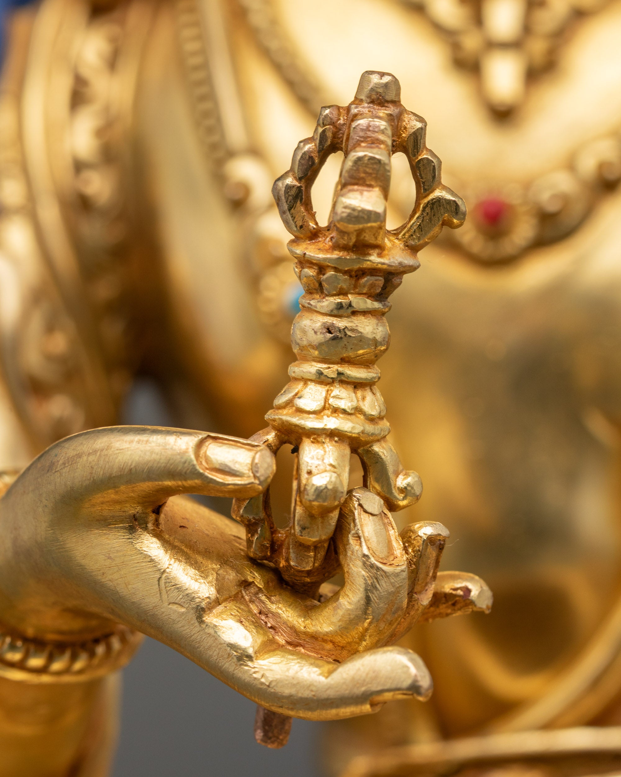 Vajrasattva and Consort Statue- Buddhist Deity for Purification Practice