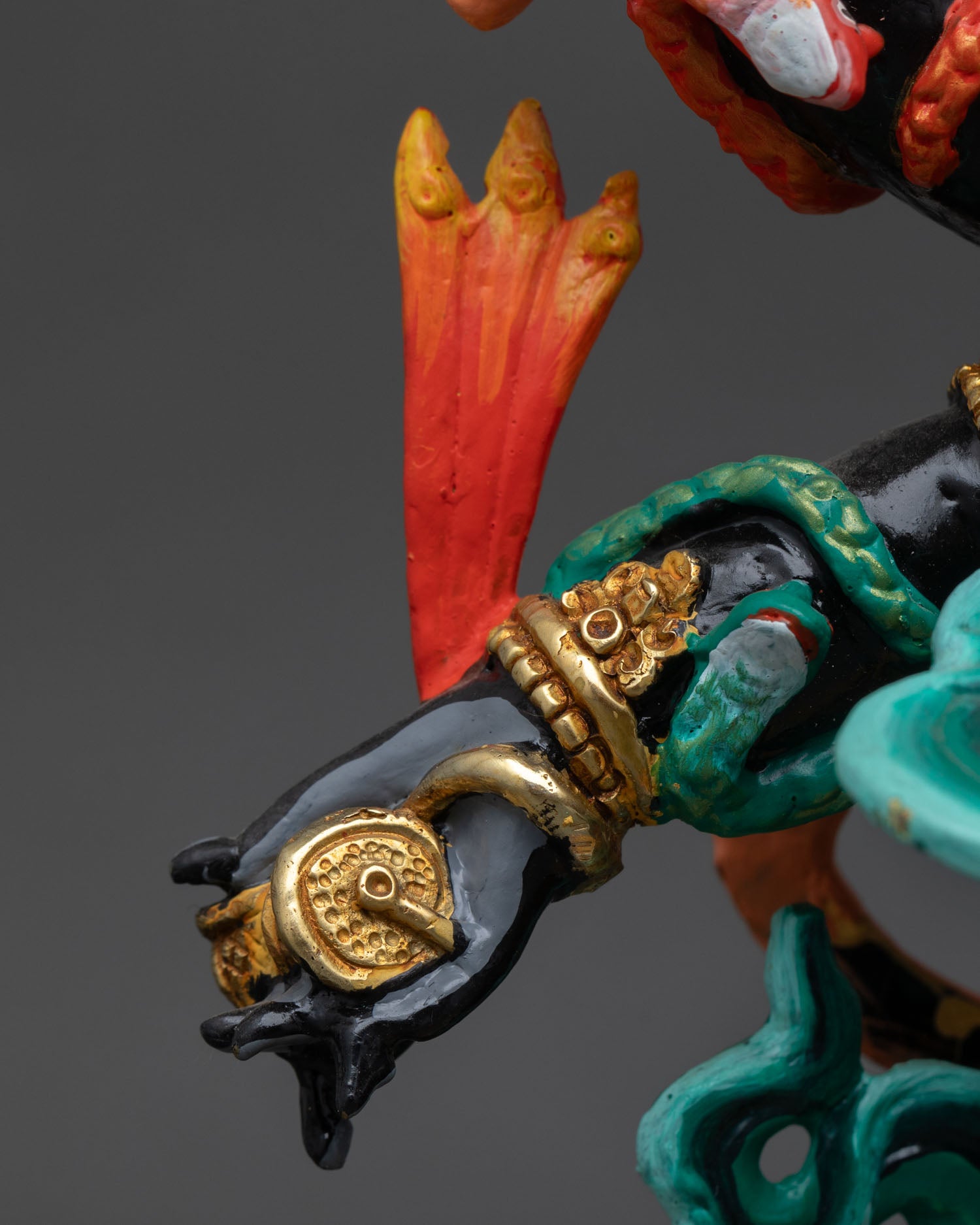 Six Armed Mahakala Statue