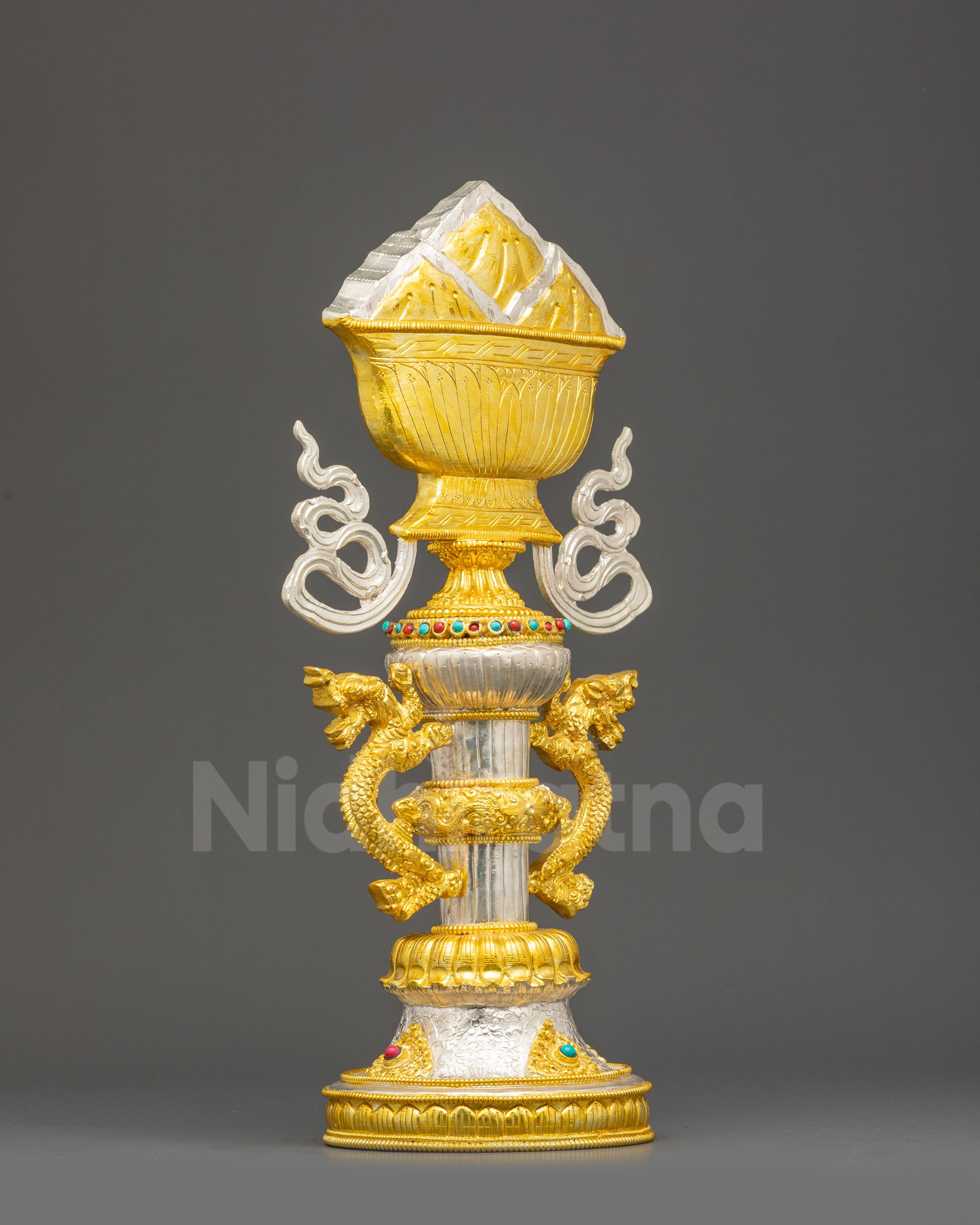 Astamangala Set for Tibetan Offering Rituals