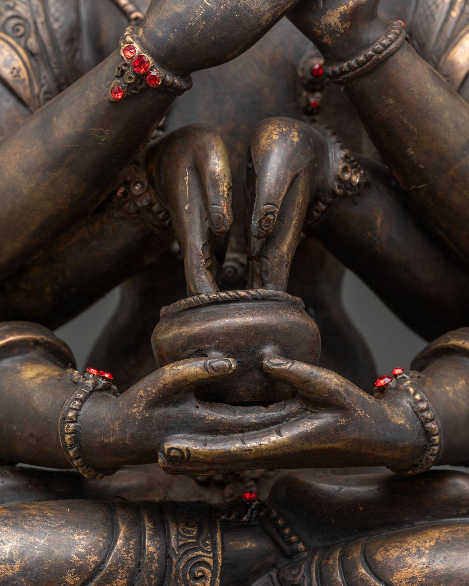 Namasangati Statue | Handcrafted Buddhist Shrine Decor