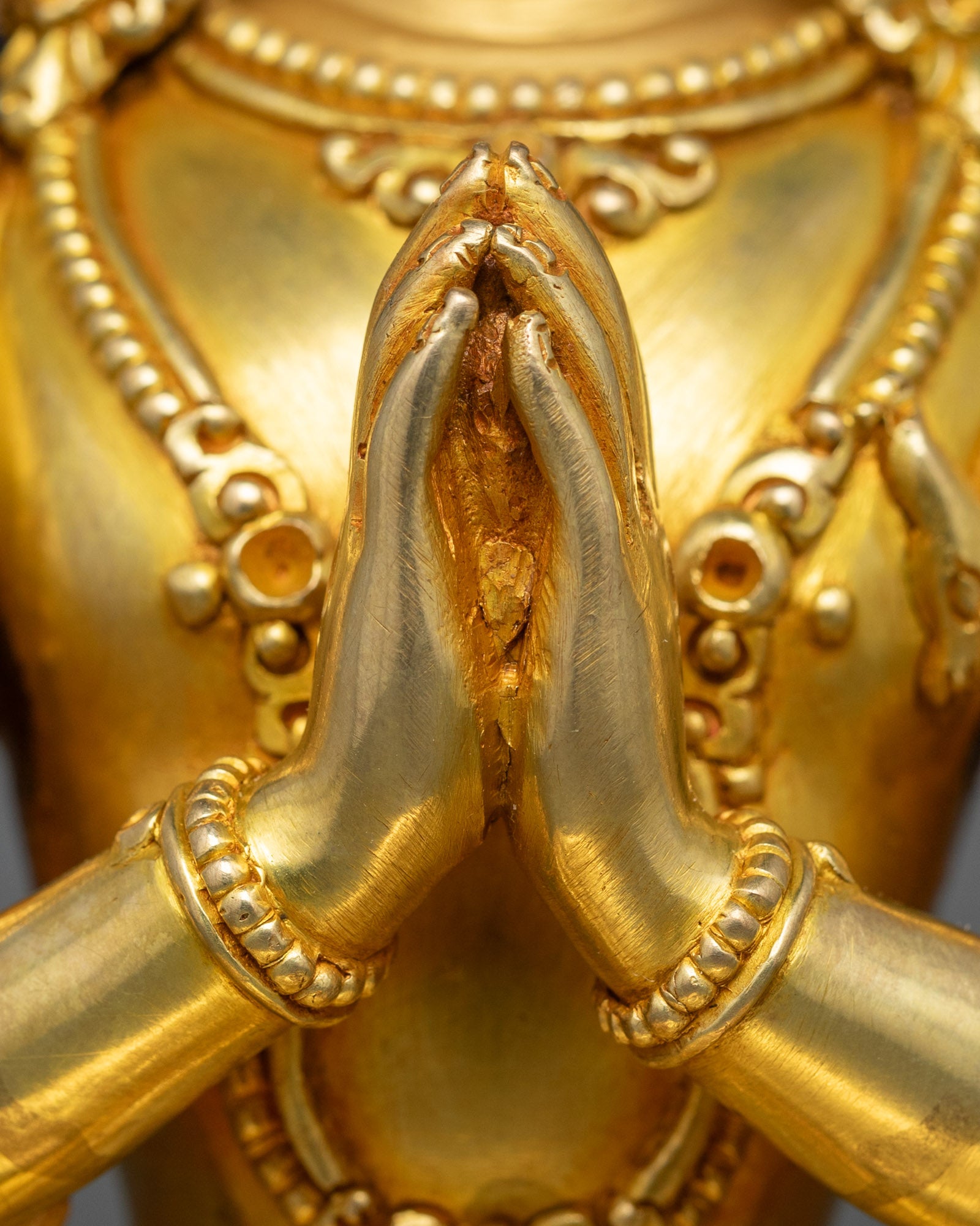 Handcrafted Buddhist Chenrezig Statue for Spiritual Guidance