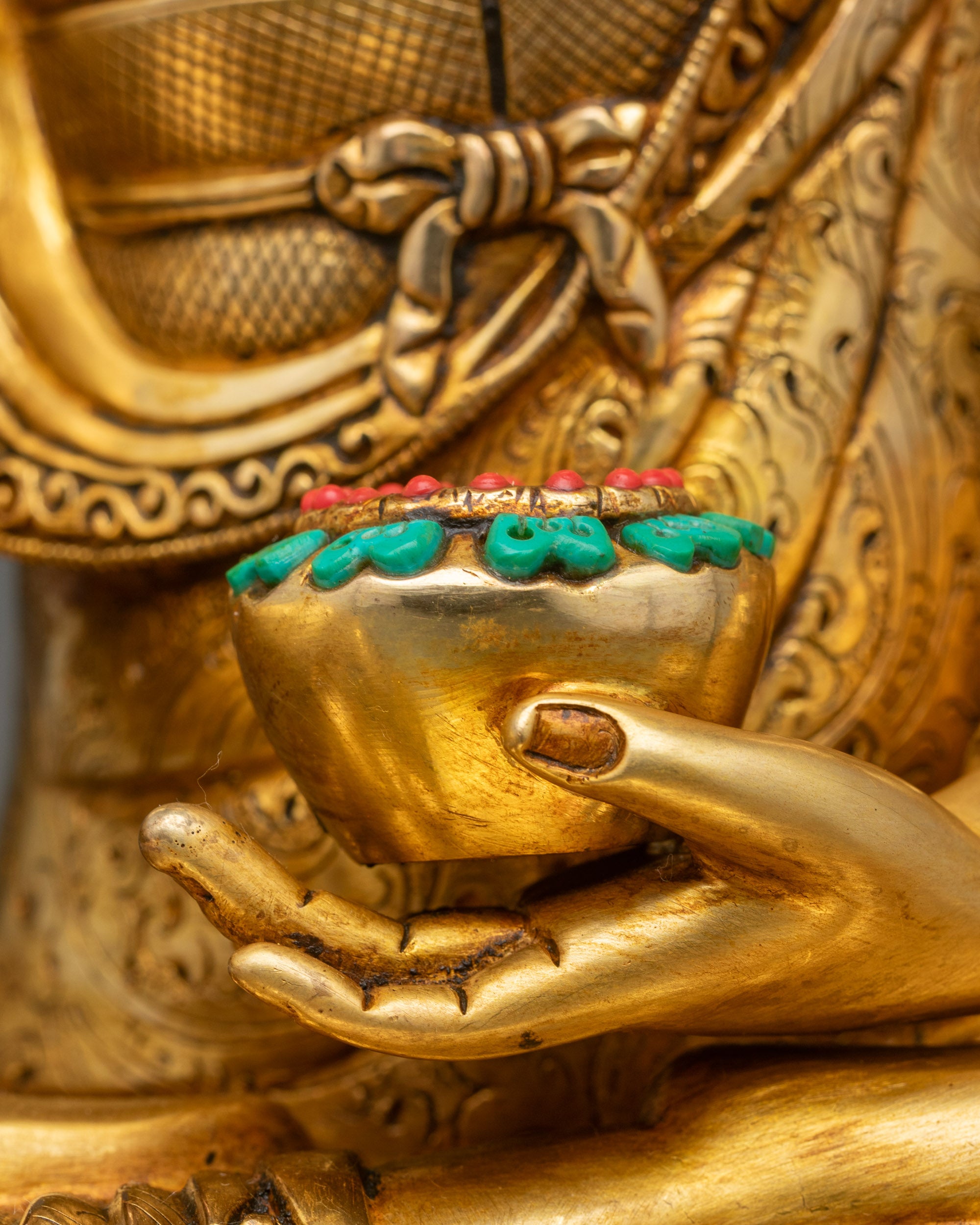 Siddhartha Gautama Sculpture | Enlightened Buddha Statue from Nepal