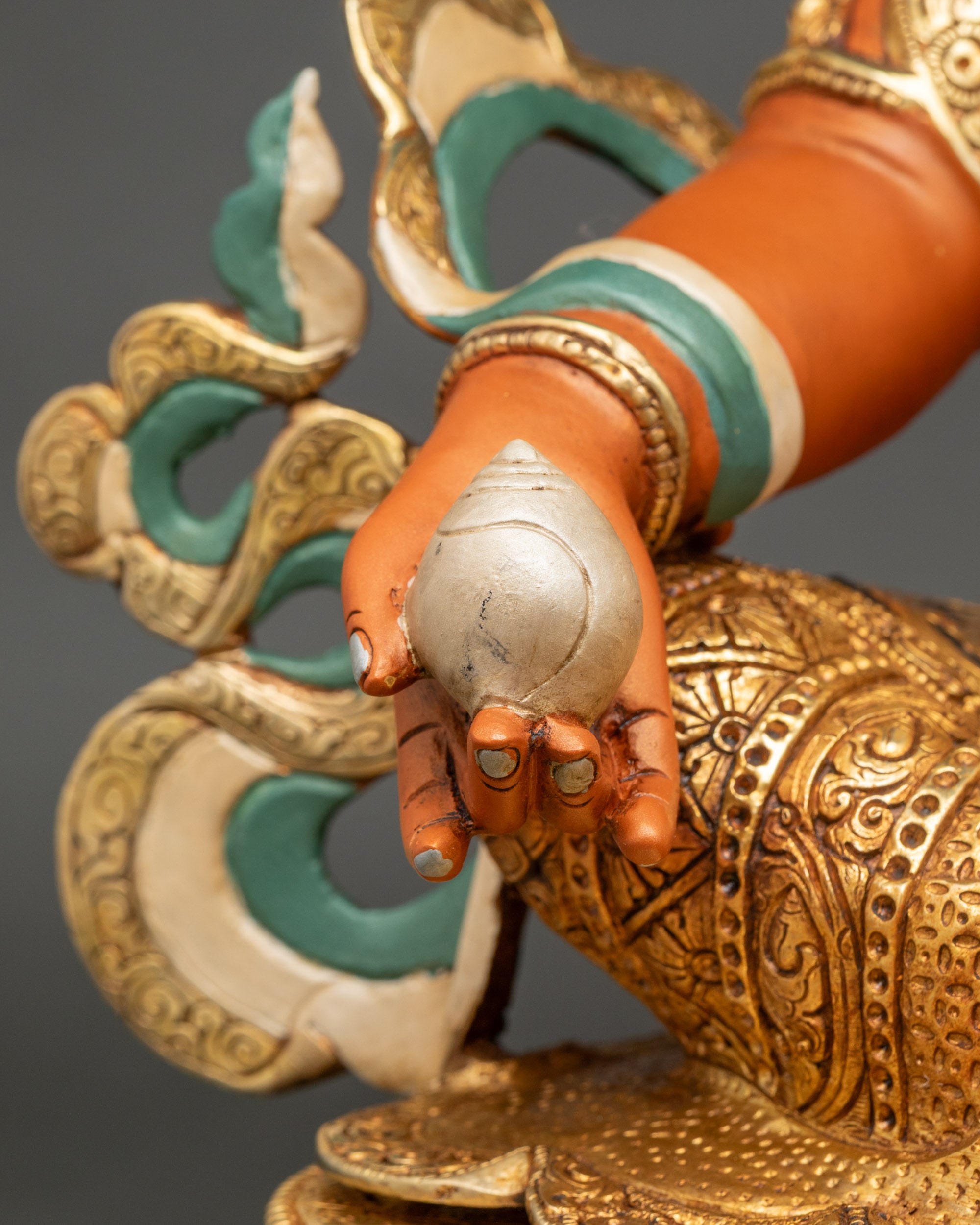 Dzambhala Statue for Wealth & Prosperity | Handmade Tibetan Art