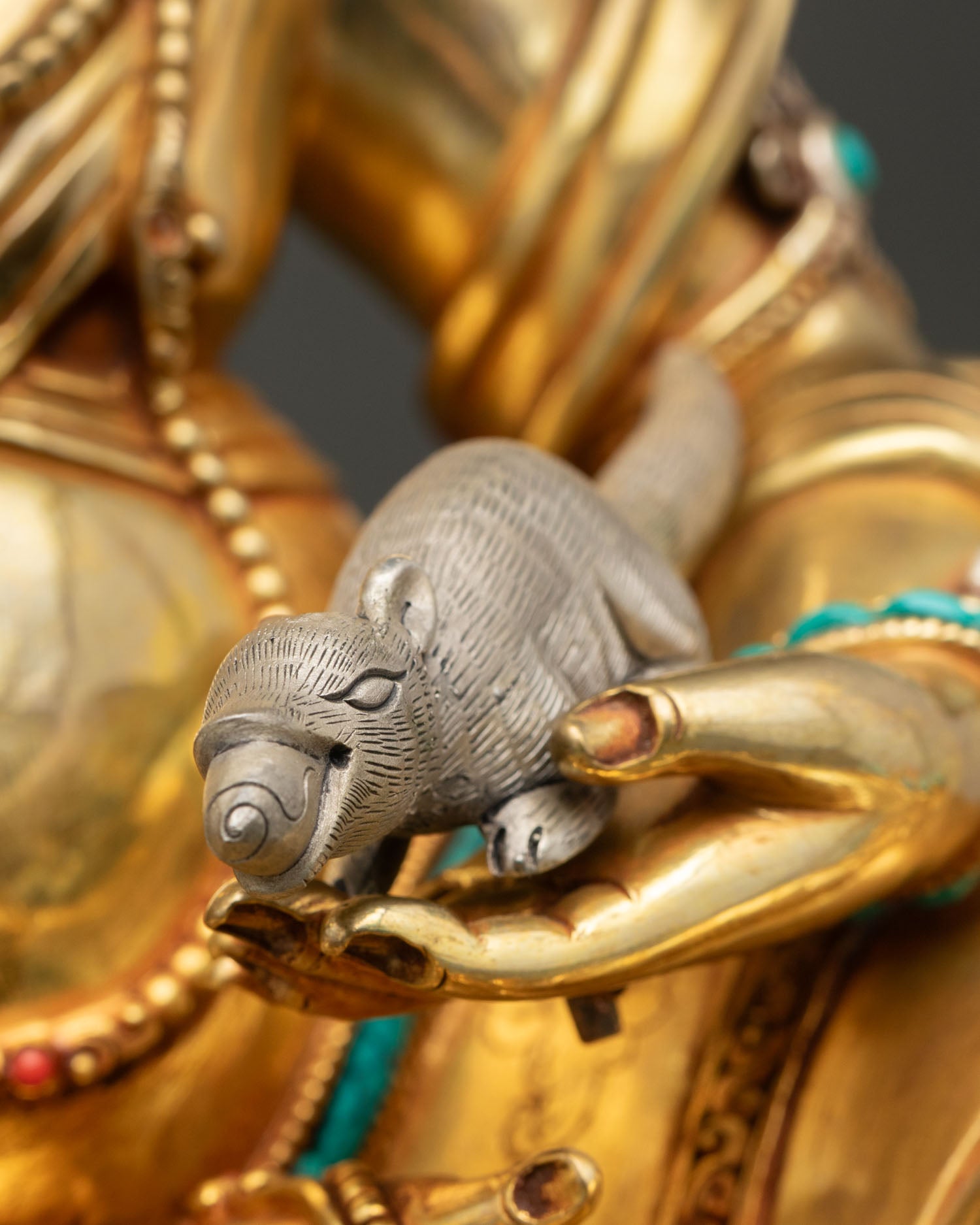 Vaishravana Namtoshe Statue | Vajrayana Buddhist Wealth Guardian Icon