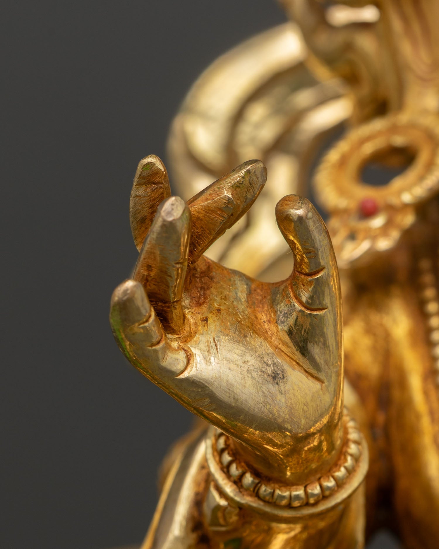 Namtoshe | Handcrafted 24K Gold Gilded Himalayan Sculpture