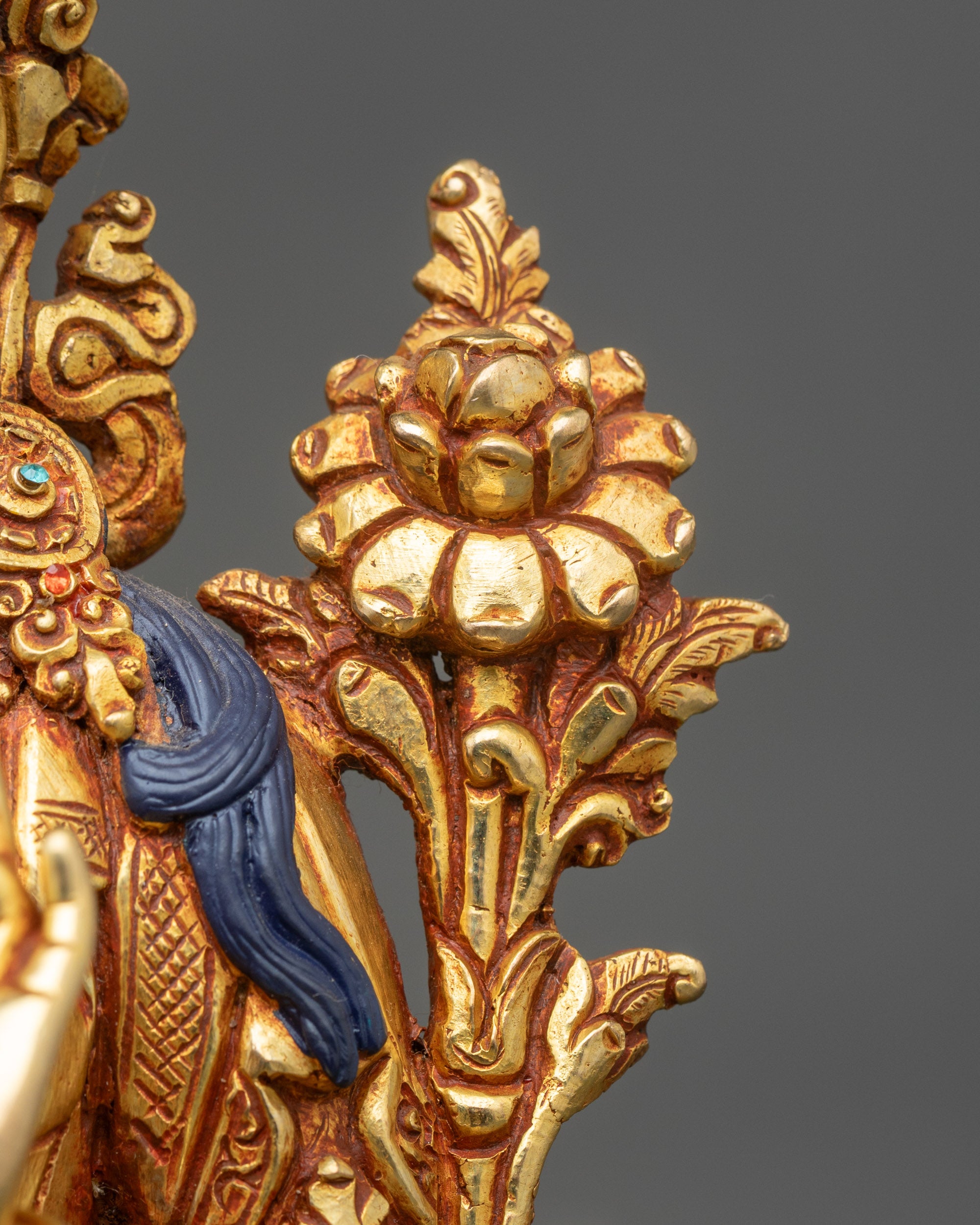 Tibetan White Tara Figurine | Spiritual Protection & Altar Decor