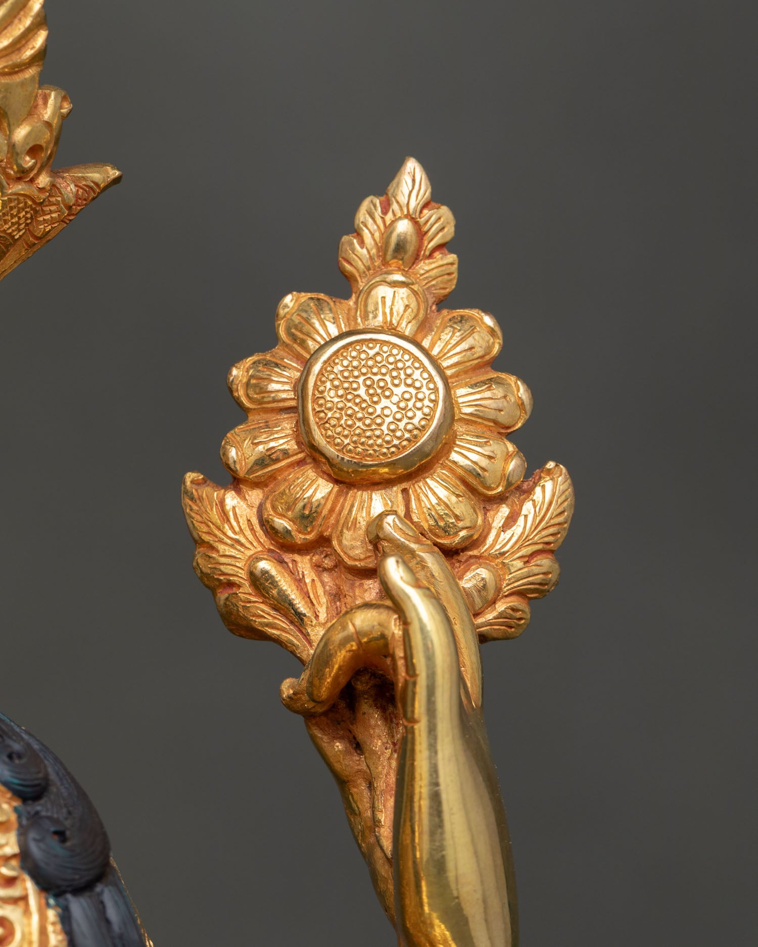 Four-armed Chenrezig Statue | Buddhist Meditation Sculpture