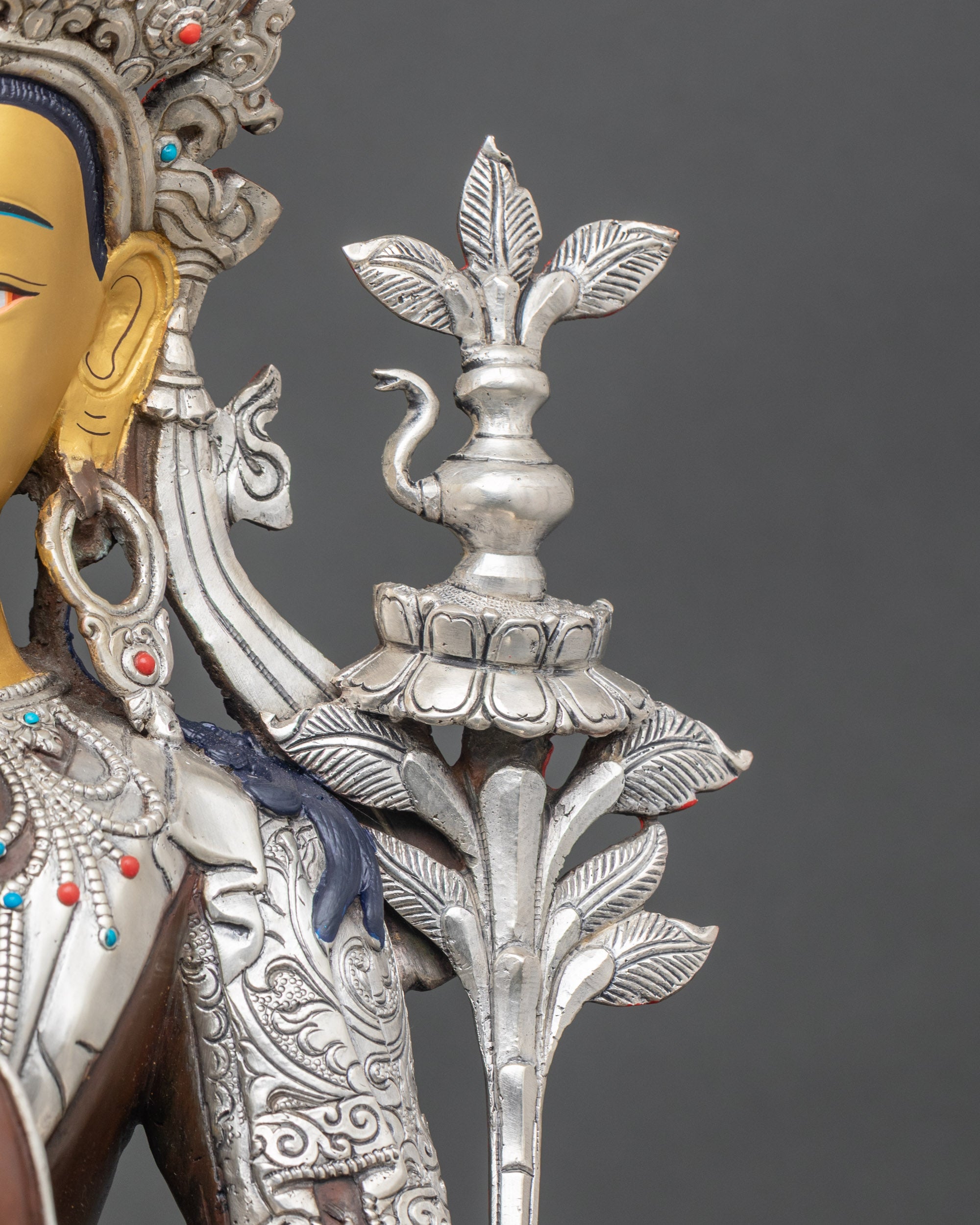 Handmade Maitreya Buddha Statue from Nepal | Future Buddha Art