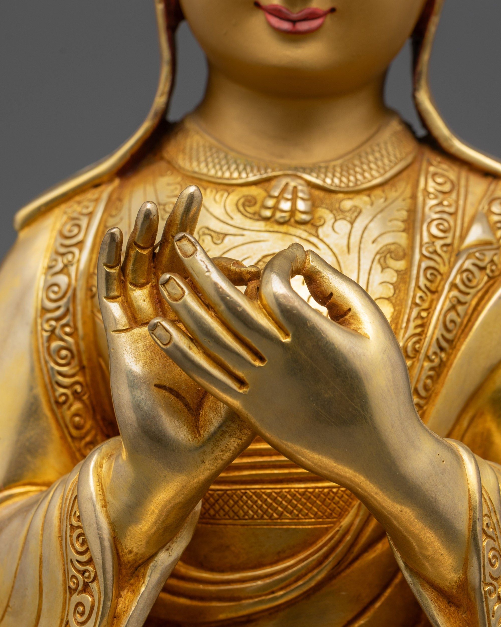 Buddhist Master Dipankara Atisha Statue | Handmade Nepalese Statues