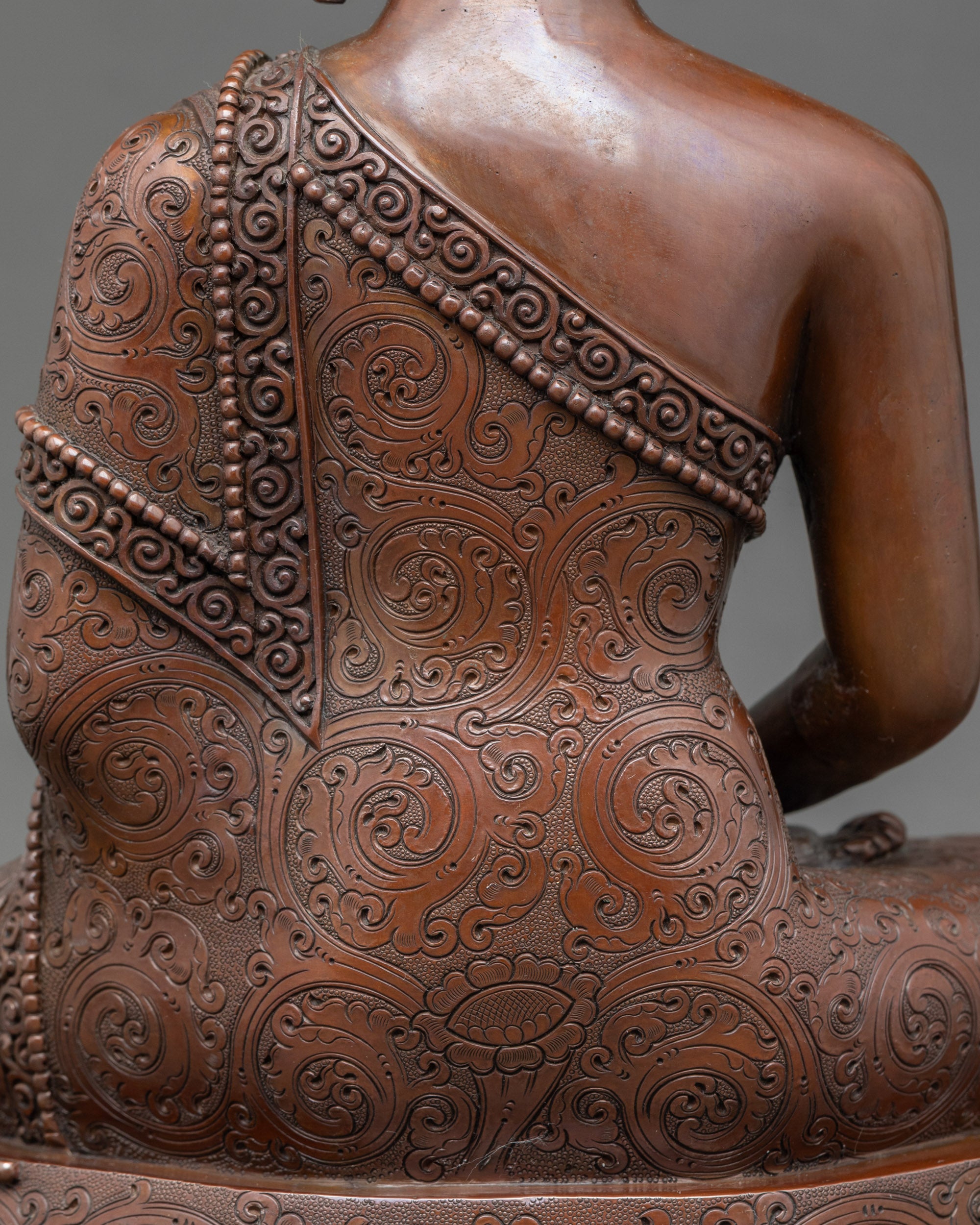 Amitabha Buddha Figurine | Traditional Nepalese Meditation Artwork