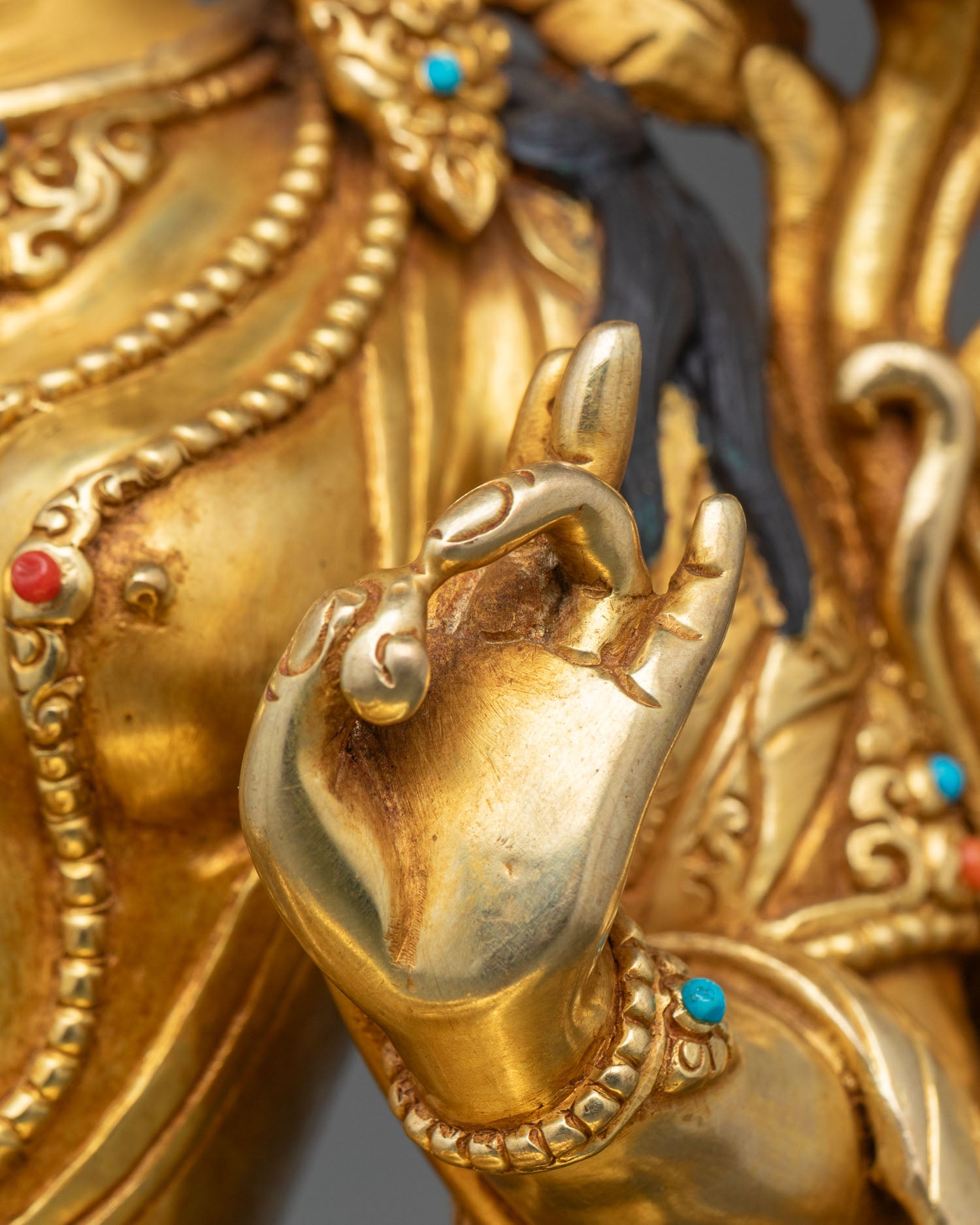 Beautiful Sgrol ljang Statue | Sacred Buddhist Sculptures