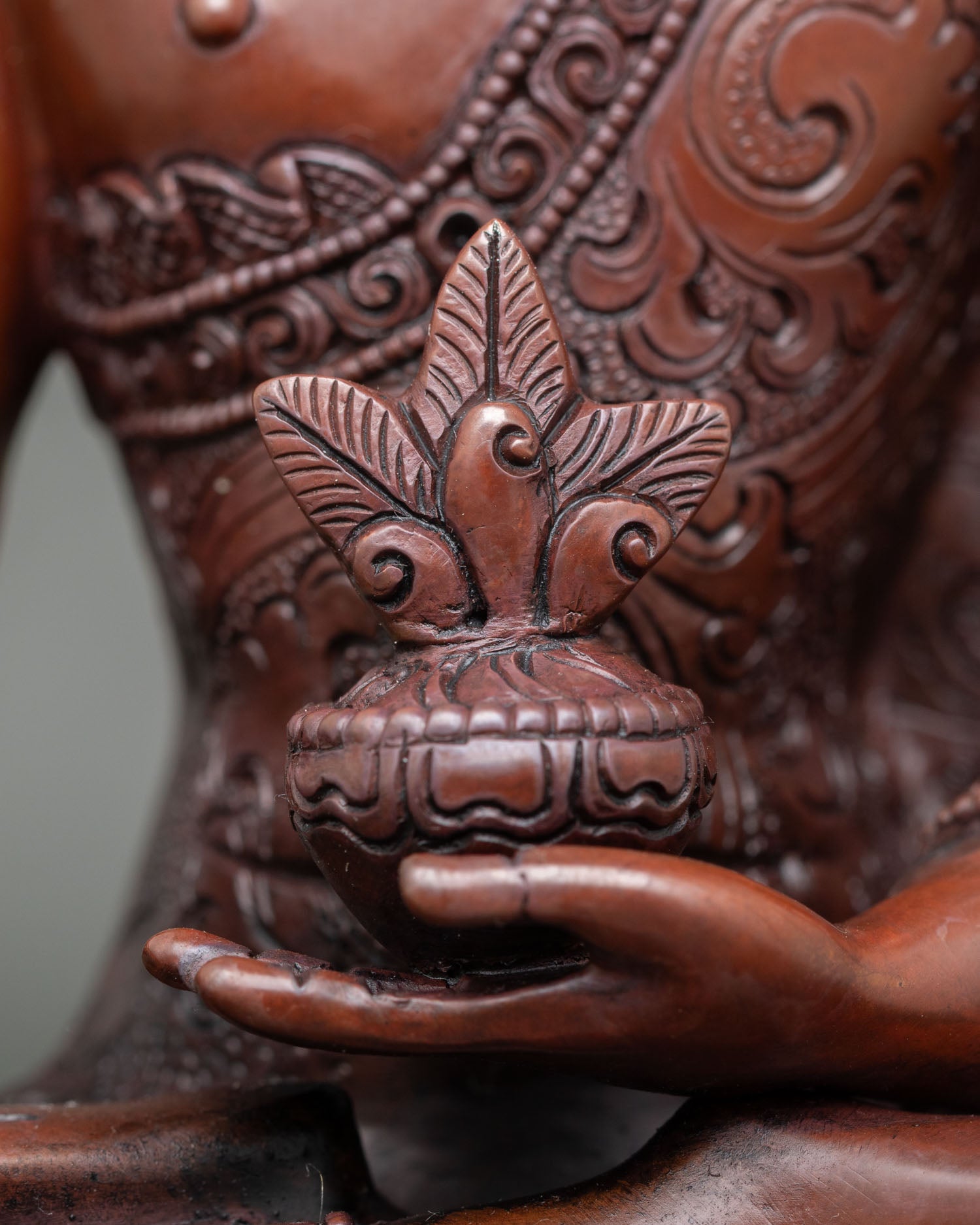 Handcrafted Medicine Buddha Statue for Spiritual Healing