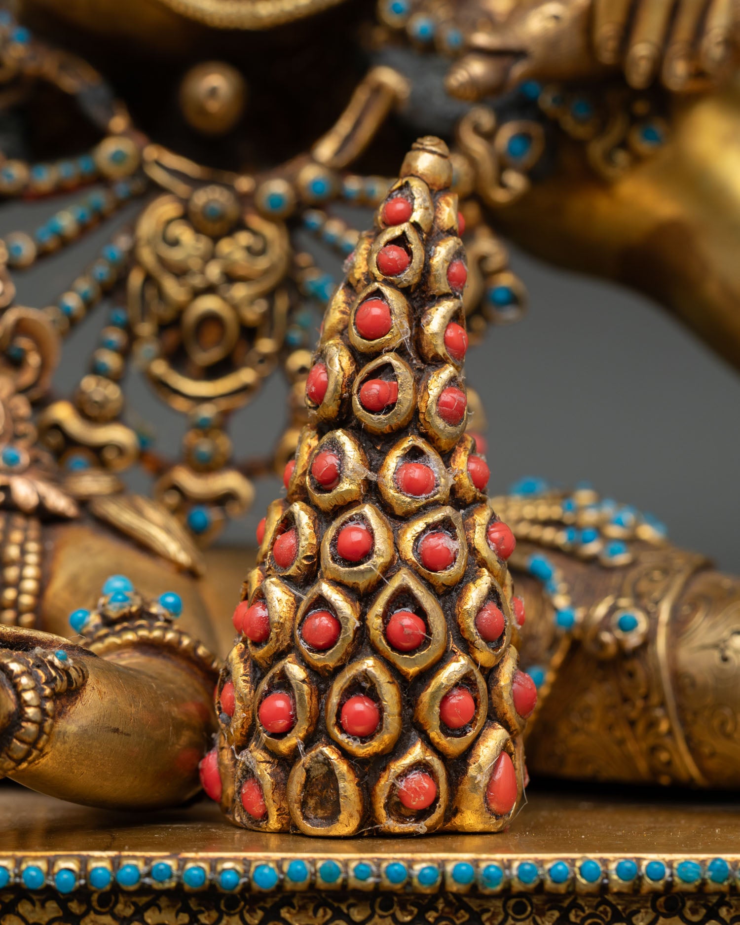 Black Dzambhala Statue