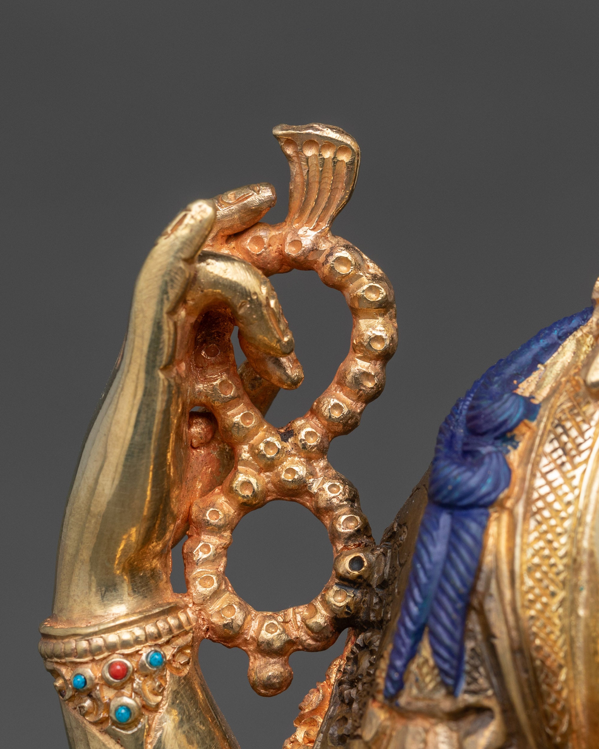 Chenrezig Bodhisattva Sculpture | Traditional Nepalese Artisan Craft