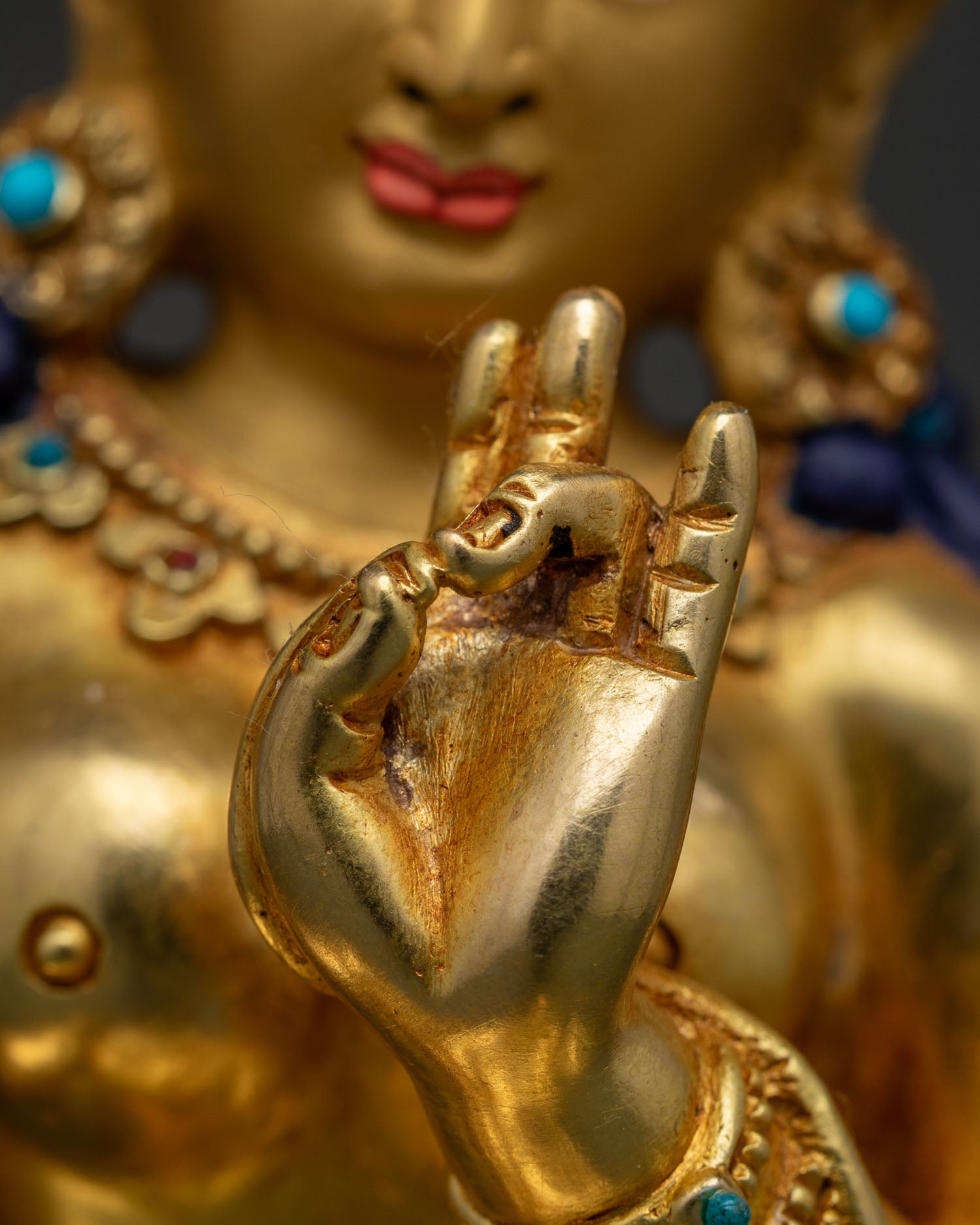 Green Tara Statue