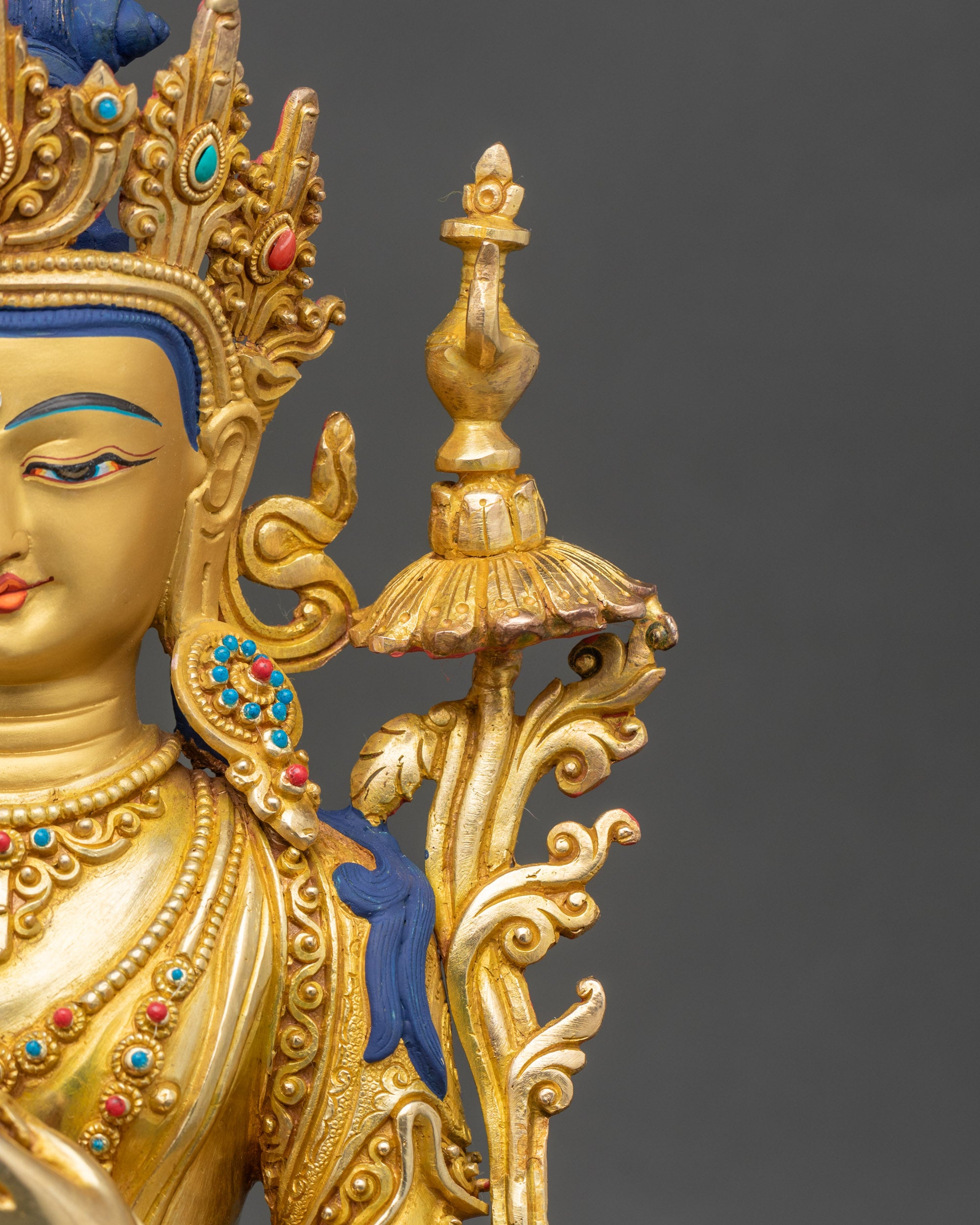 Seated Maitreya Buddha Statue for Spiritual Decor | Nepal