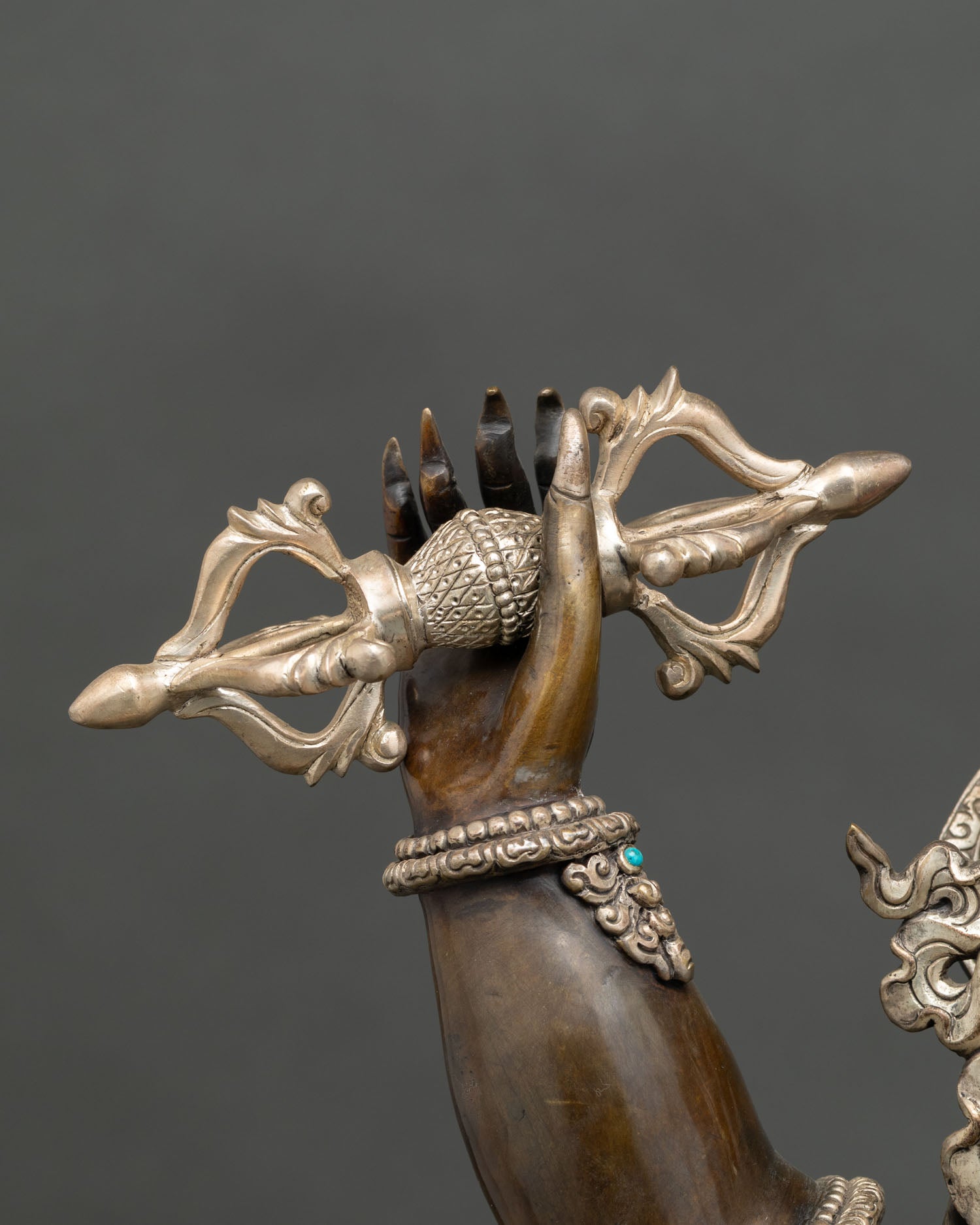 Grand Vajrapani Statue | Guardian of Strength and Courage