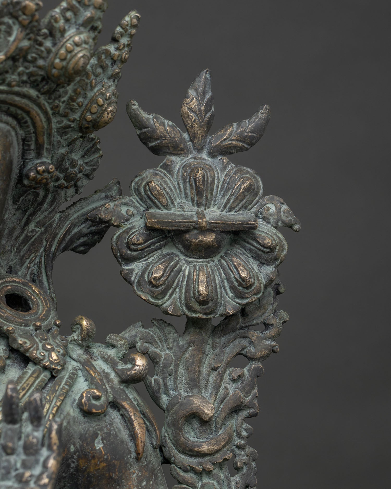 Solid Bronze Manjushree Figurine | Lord of Enlightened Wisdom