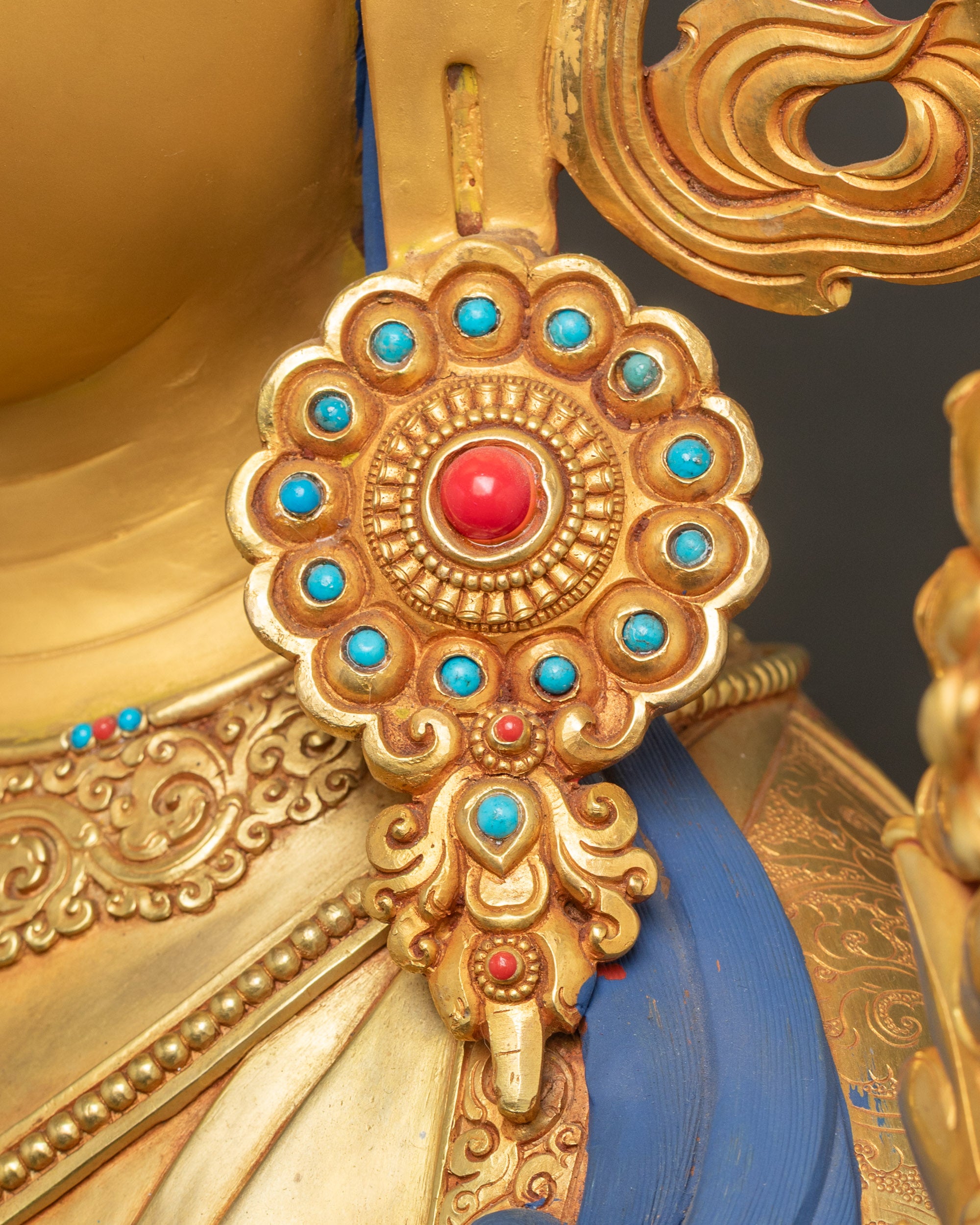 Large Green Tara Statue | High-Quality Buddhist Sculpture from Nepal