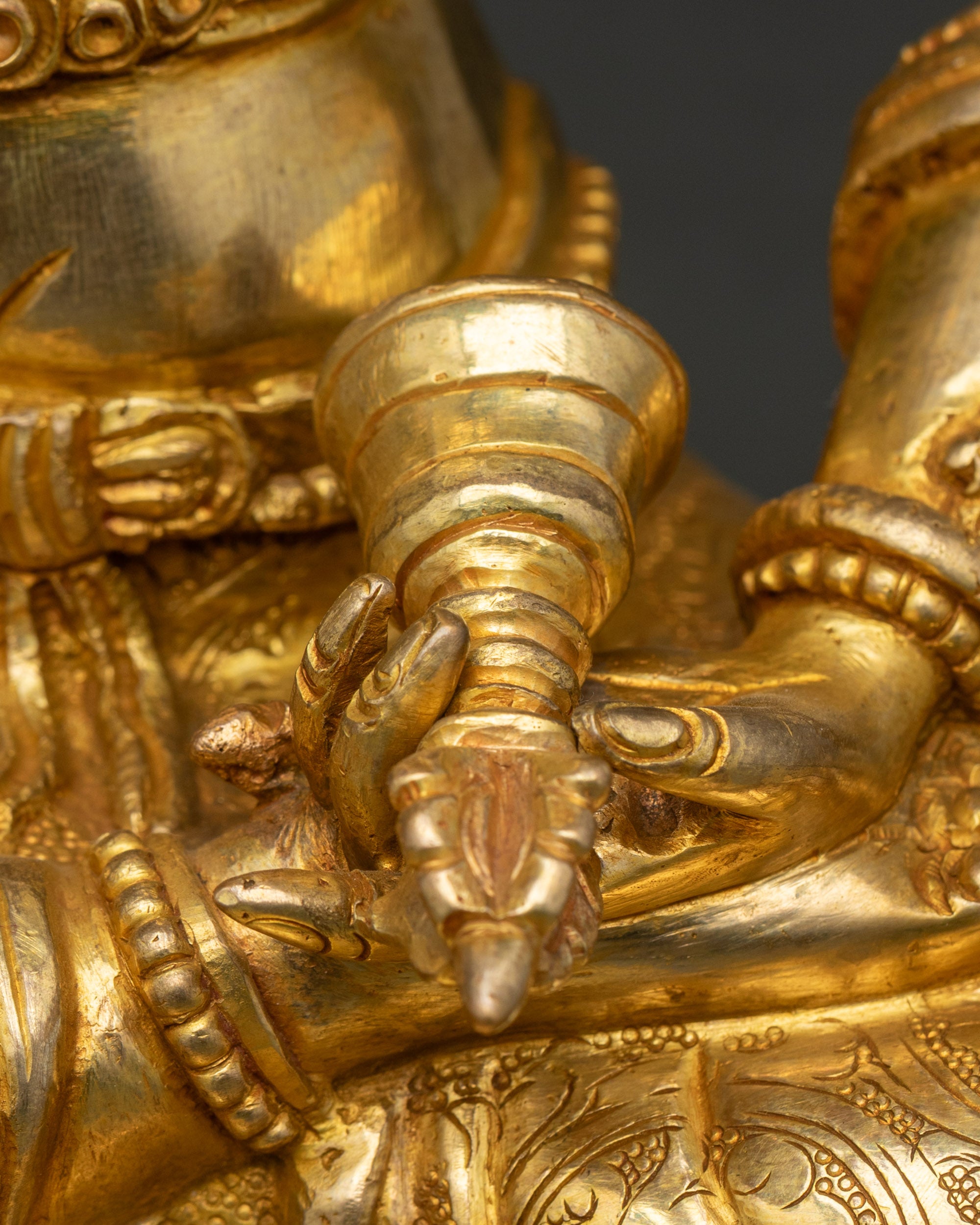 Vajrasattva Statue for Meditation Altar | Handmade in Nepal